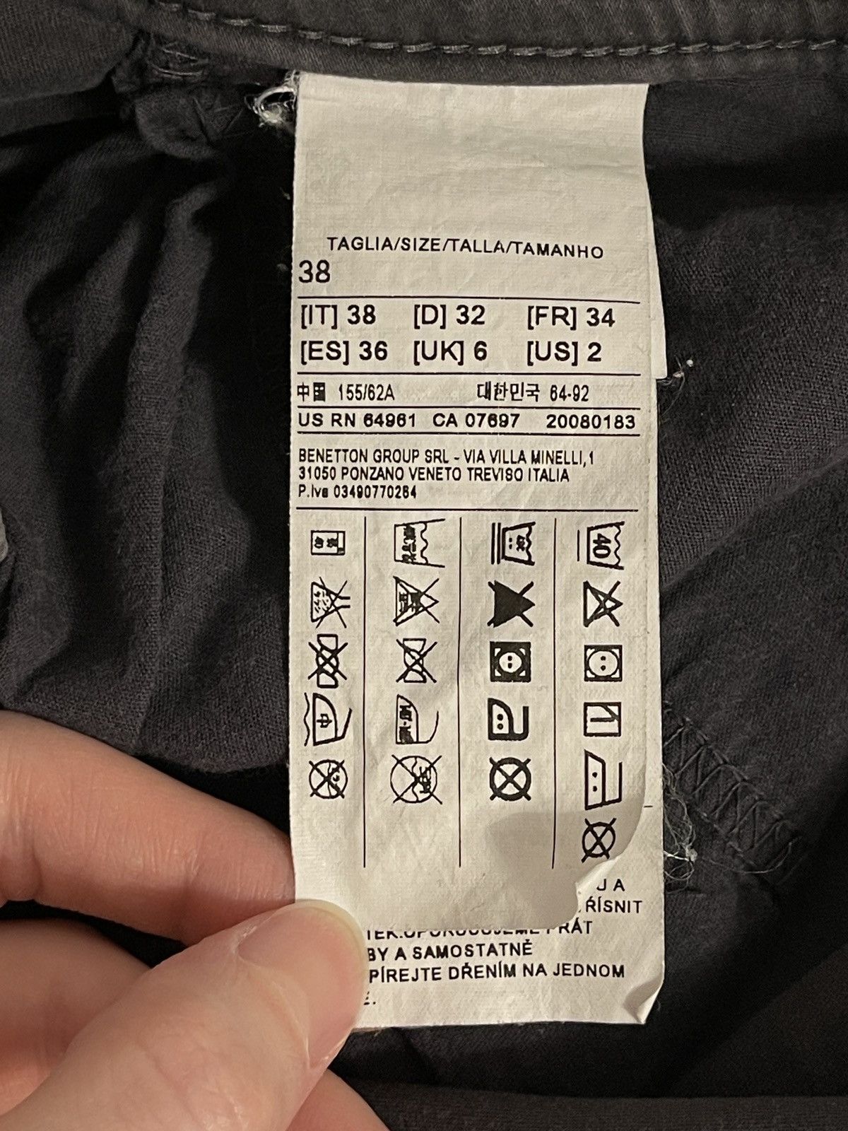 Benetton Benetton cargo skinny pants Size 26" / US 2 / IT 38 - 6 Thumbnail