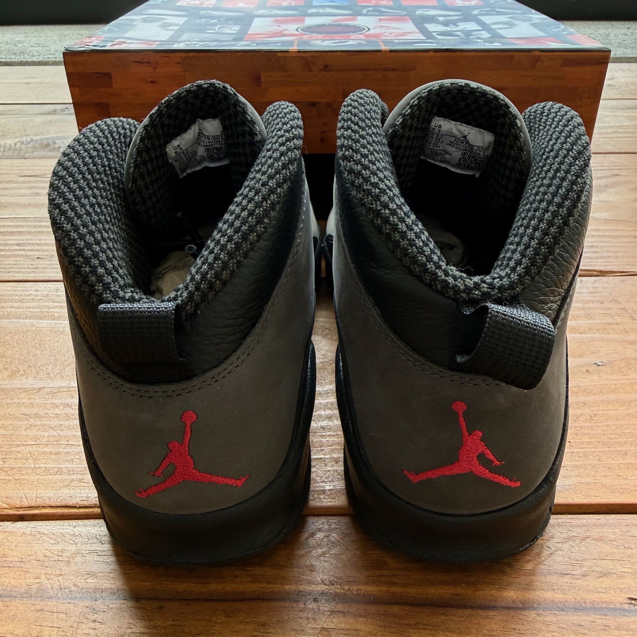 Jordan Brand HJ6779 001 - Jordan 10 Retro 'Shadow' 2025 Size US 9.5 / EU 42-43 - 5 Thumbnail