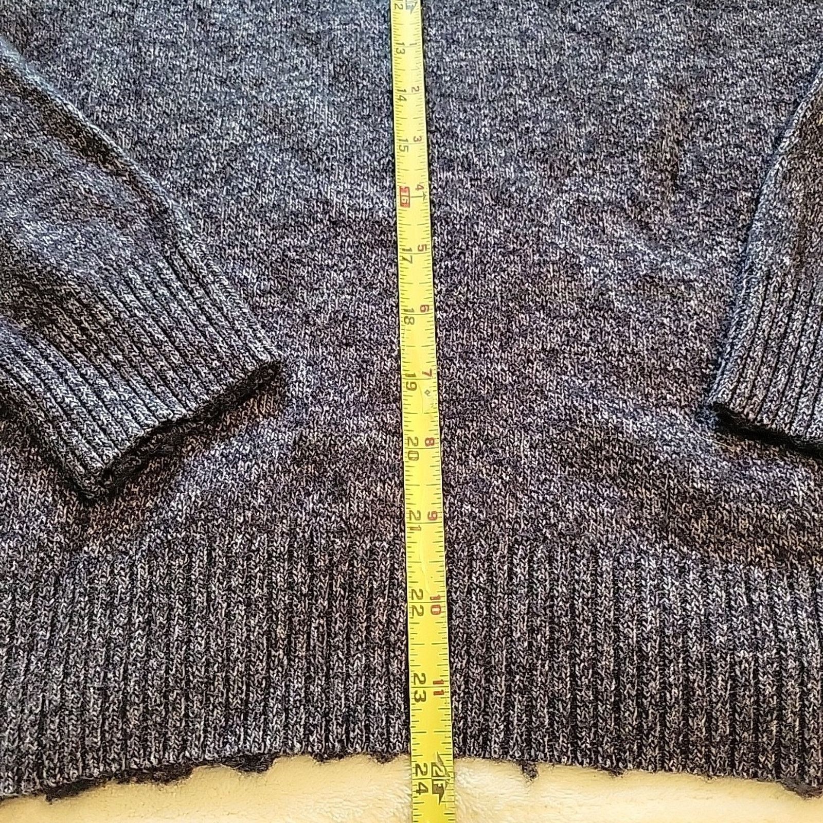 Michael Kors Michael Kors SM Hooded Navy Sweater Cotton Wool Sports Luxe Size S / US 4 / IT 40 - 7 Thumbnail