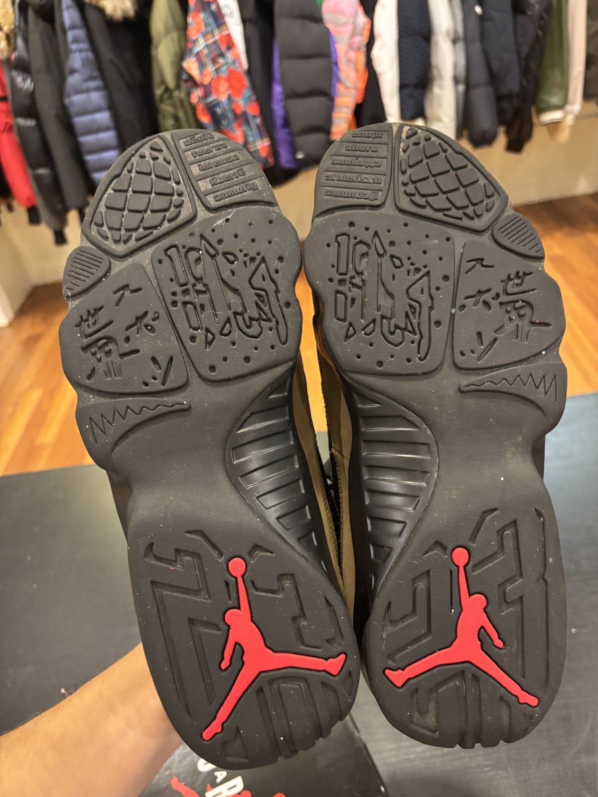 Jordan Brand Jordan 9 High ‘Olive’ Size US 10.5 / EU 43-44 - 5 Thumbnail