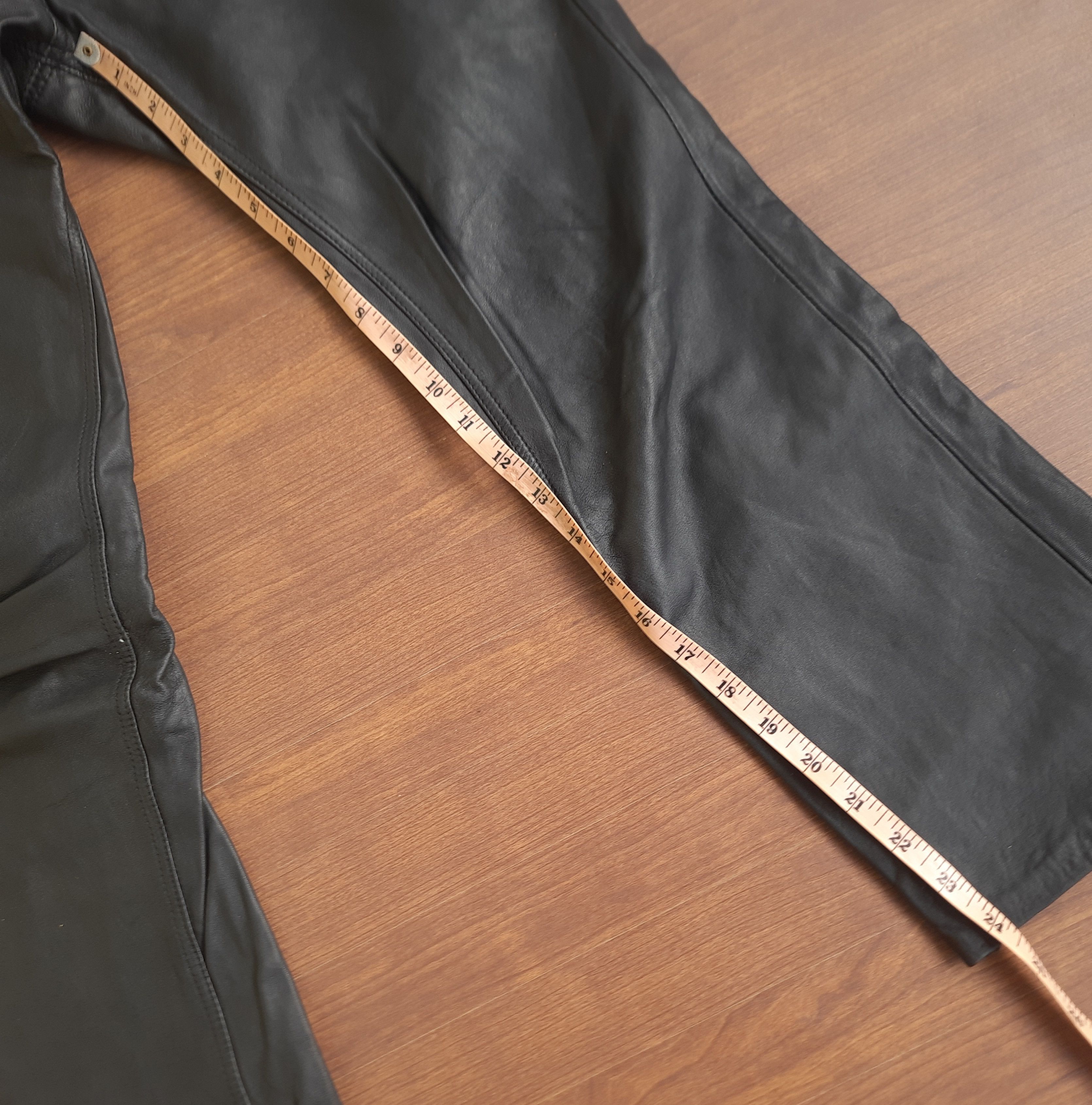 Beauty Beast Y2K No Label Leather Pants Japan Grunge Size US 30 / EU 46 - 16 Thumbnail