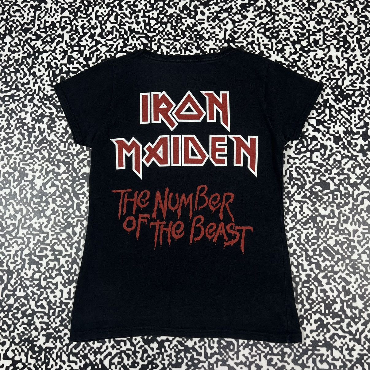 Iron Maiden Vintage Y2K Iron Maiden Number Of The Beast Band T-shirt Size M / US 6-8 / IT 42-44 - 5 Thumbnail
