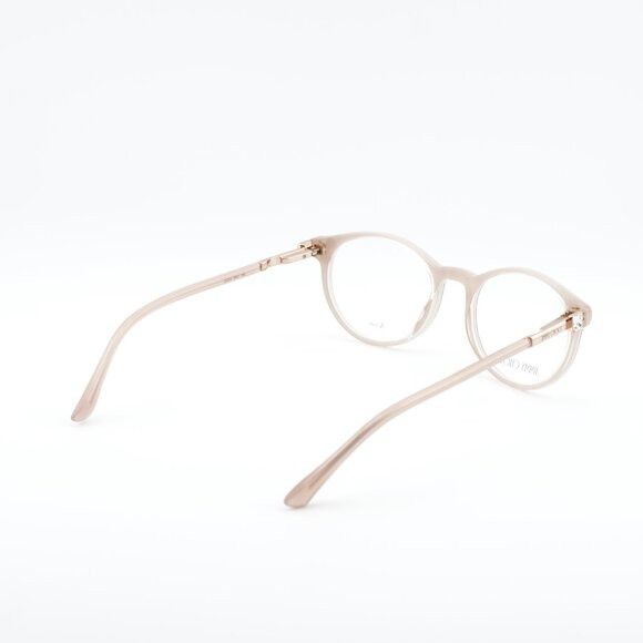 Jimmy Choo Jimmy Choo JC272 08XO 00 Eyeglasses Pink on Crystal 49mm Size ONE SIZE - 7 Thumbnail