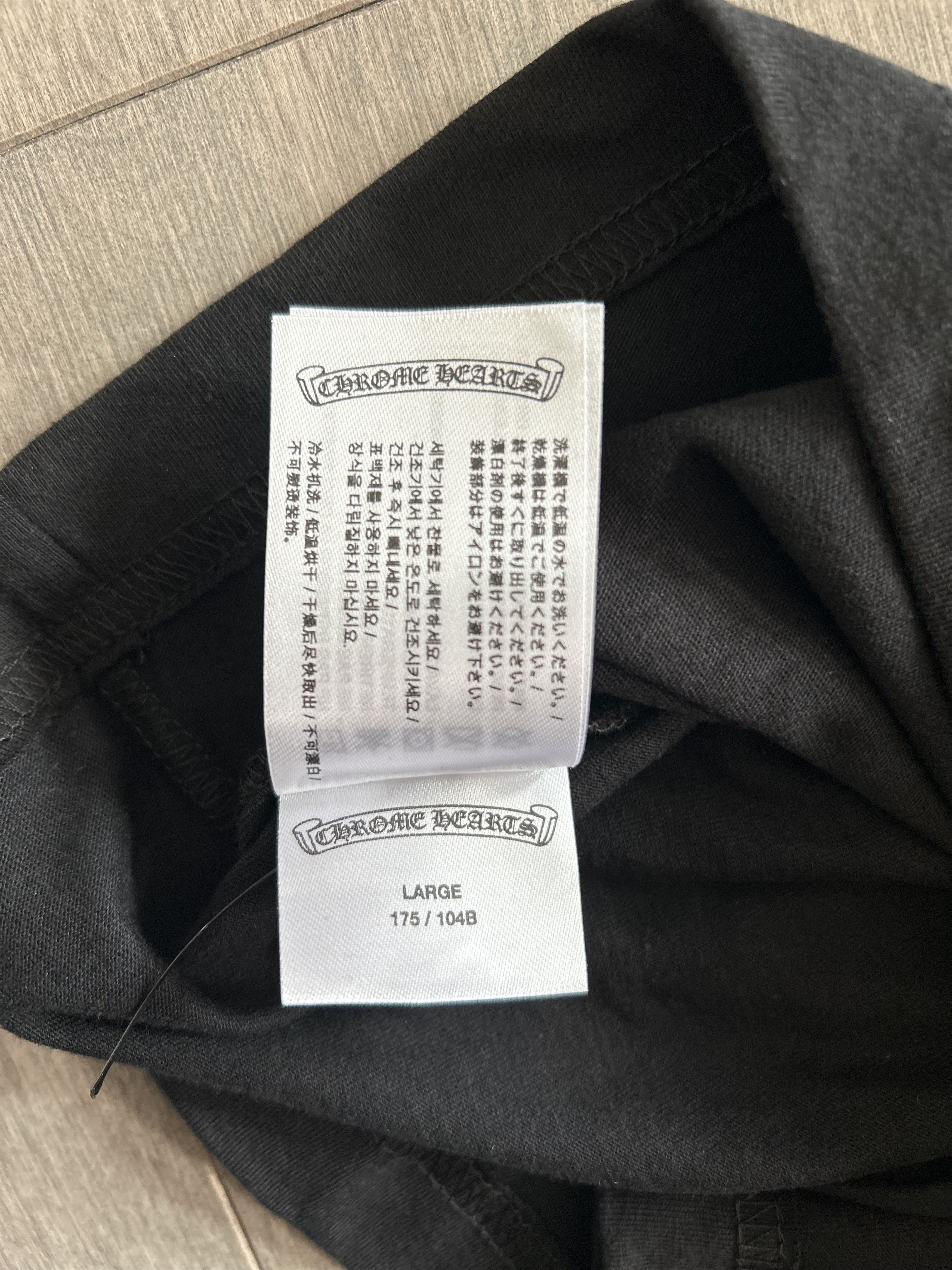 Chrome Hearts Chrome Hearts Miami Exclusive LS Tee Size US L / EU 52-54 / 3 - 5 Thumbnail