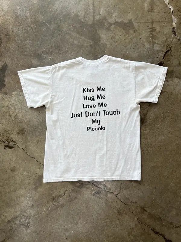 Band Tees Vintage Piccolo Don't Touch My Piccolo Music Tee Medium Size US M / EU 48-50 / 2 - 2 Thumbnail