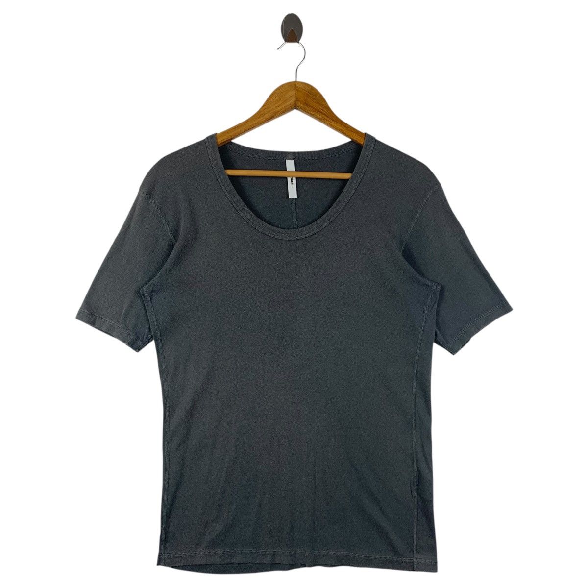 Attachment × Japanese Brand ATTACHMENT u neck plain tee Size US M / EU 48-50 / 2 - 1 Thumbnail