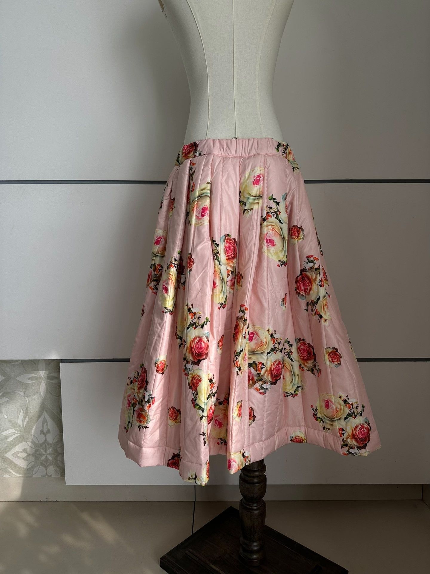 Comme des Garcons Comme des Garcons sizexs 20SS Cotton Quilt Skirt| Size 25" / US 0 / IT 36 - 3 Thumbnail