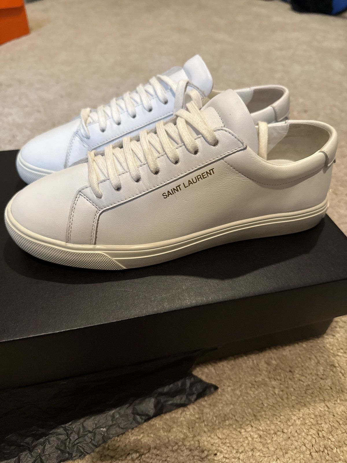 Saint Laurent Paris Saint Laurent low top Size US 8.5 / IT 38.5 - 6 Thumbnail