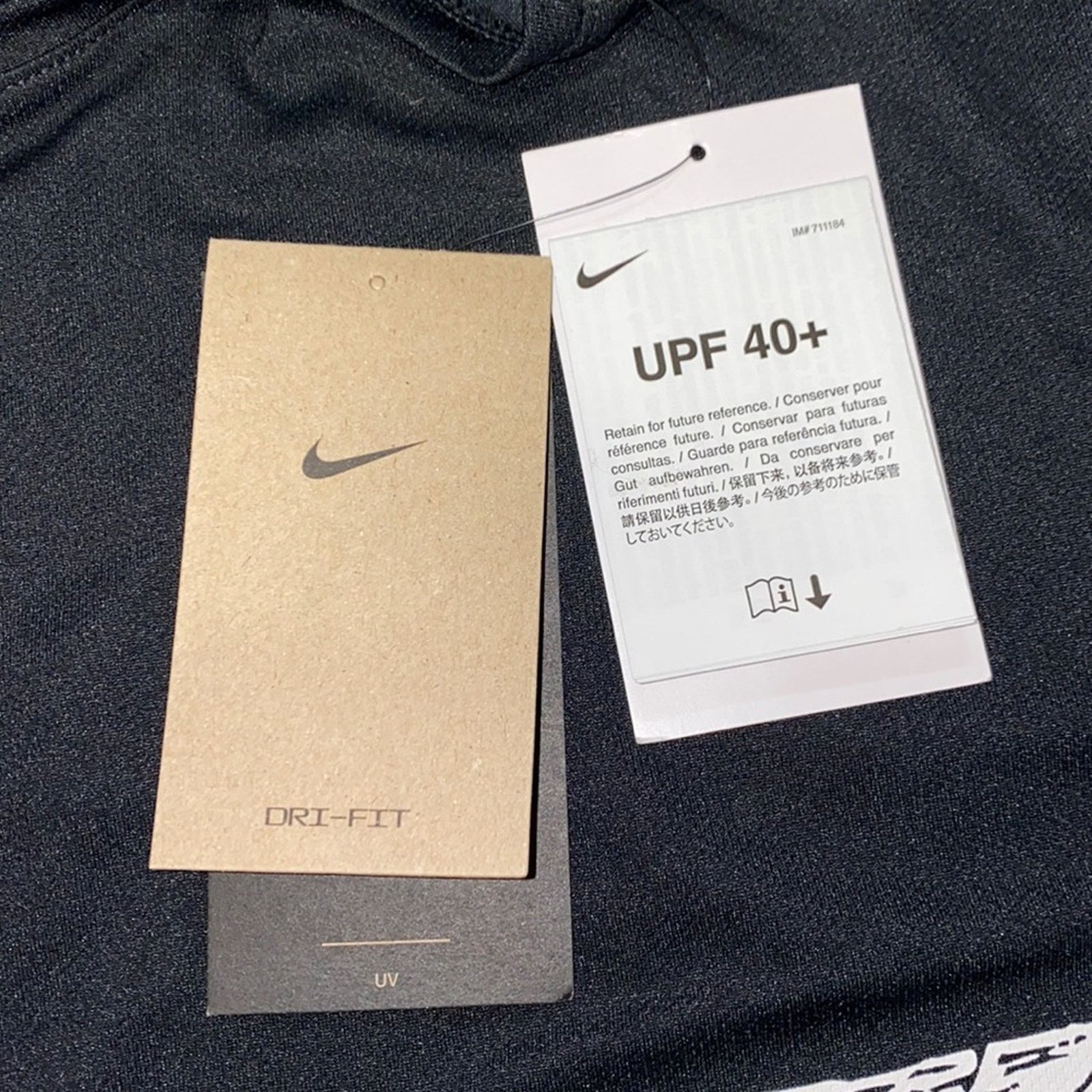 Nike Nike skeleton bone swoosh running UPF 40+ short sleeve Size US M / EU 48-50 / 2 - 7 Thumbnail