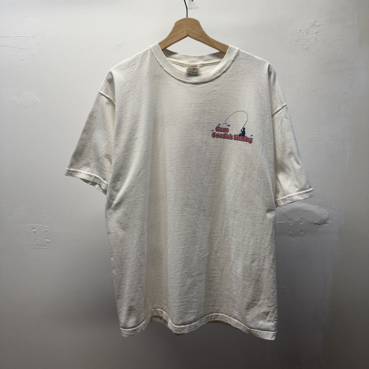 Vintage Vintage Swedish Fish Candy Fishing Shirt Size US XL / EU 56 / 4 - 2 Thumbnail