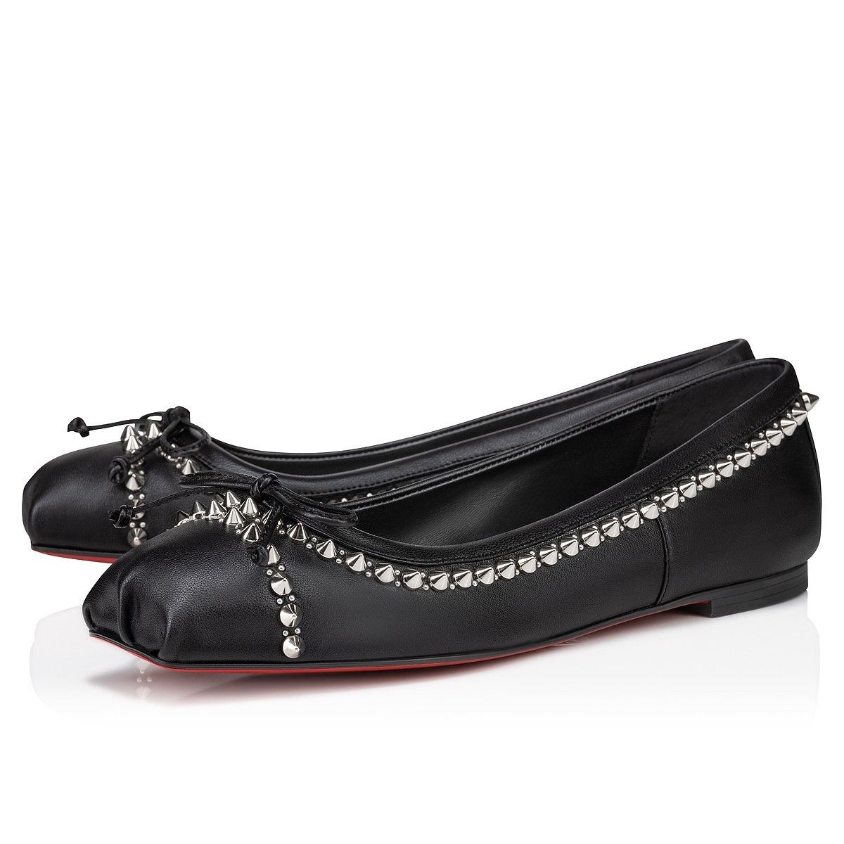 Christian Louboutin o1s1wg110125 Mamadrague Spikes in Black Size US 9 / IT 39 - 1 Thumbnail