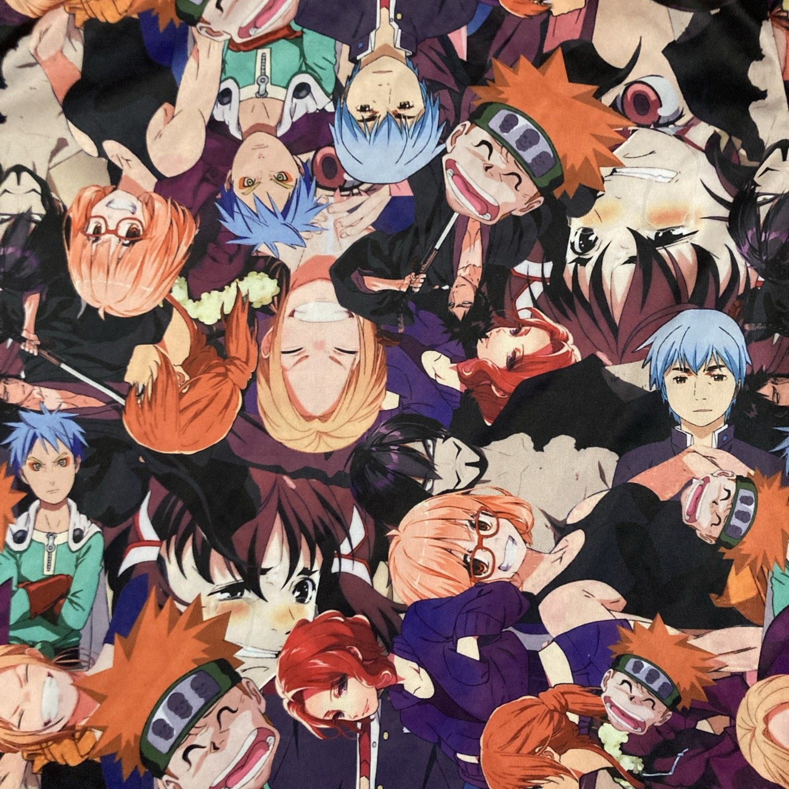 Designer Anime Fresh Prints Drill Cartoon Collage M Shirt Size US M / EU 48-50 / 2 - 7 Thumbnail
