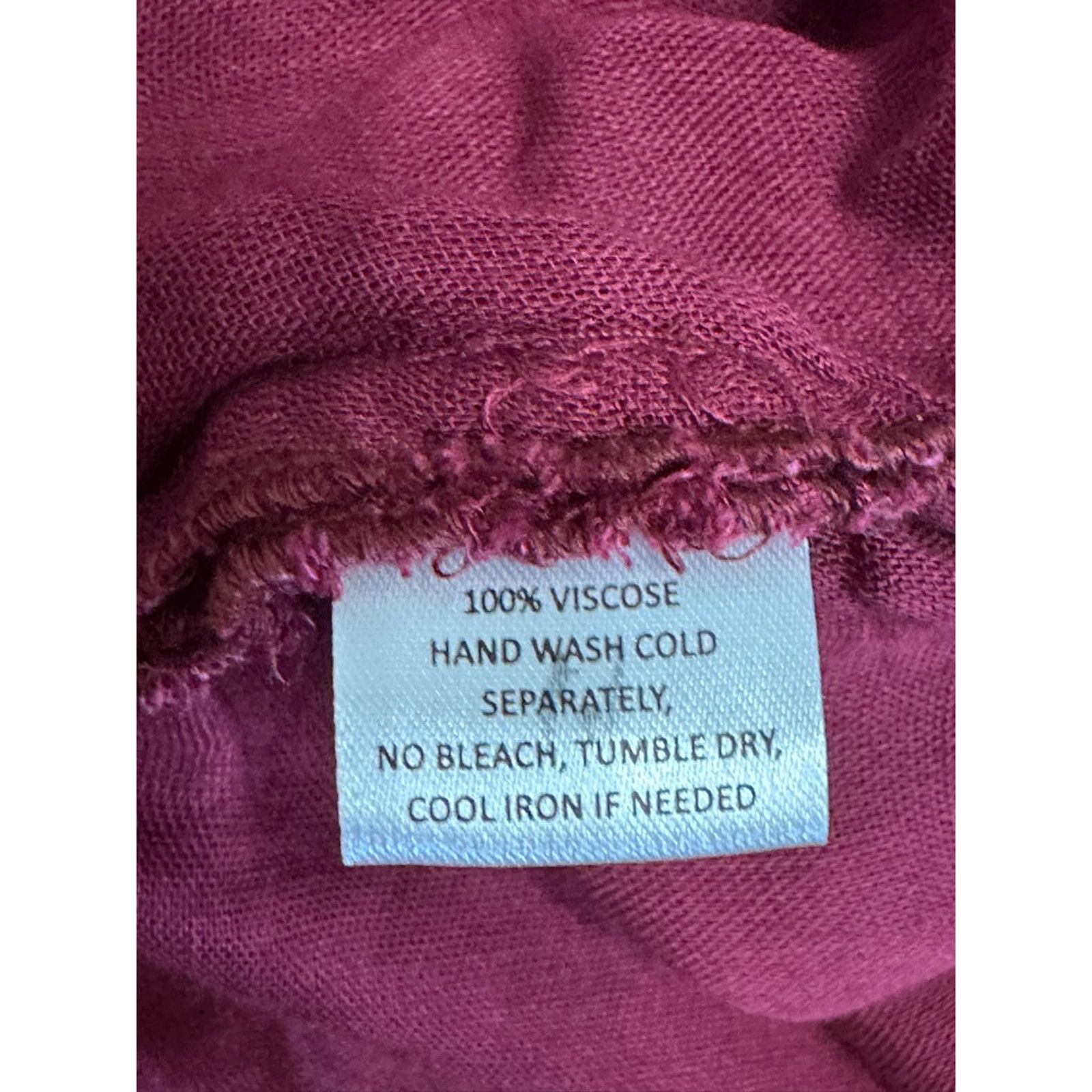 Other Abbeline Cardigan Sweater Dolman Ruffled Sleeves Burgundy OS Size L / US 10 / IT 46 - 9 Thumbnail