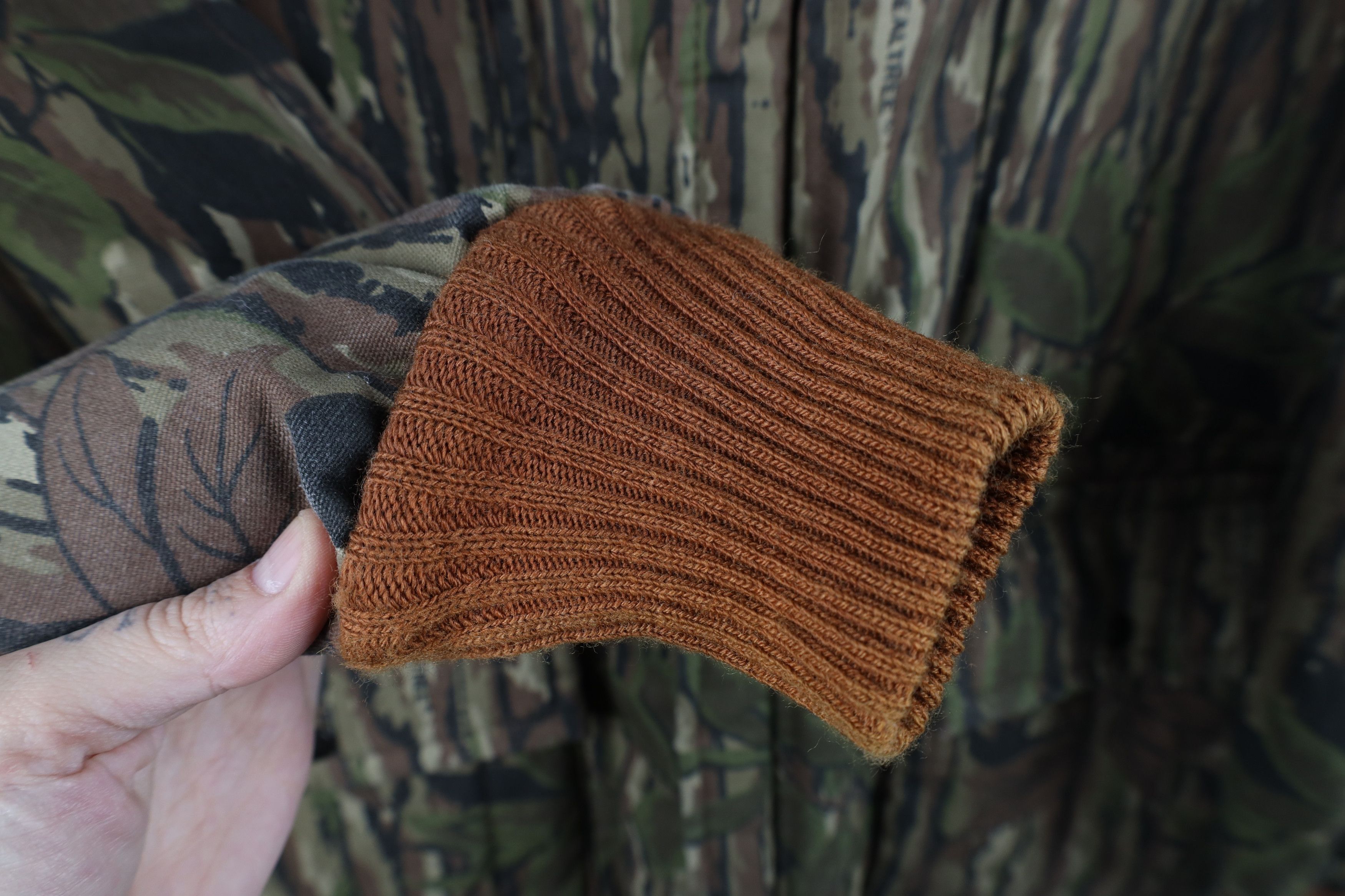 Walls Vintage 90s Walls Camouflage Quilted Chore Barn Jacket USA Size US XL / EU 56 / 4 - 4 Thumbnail