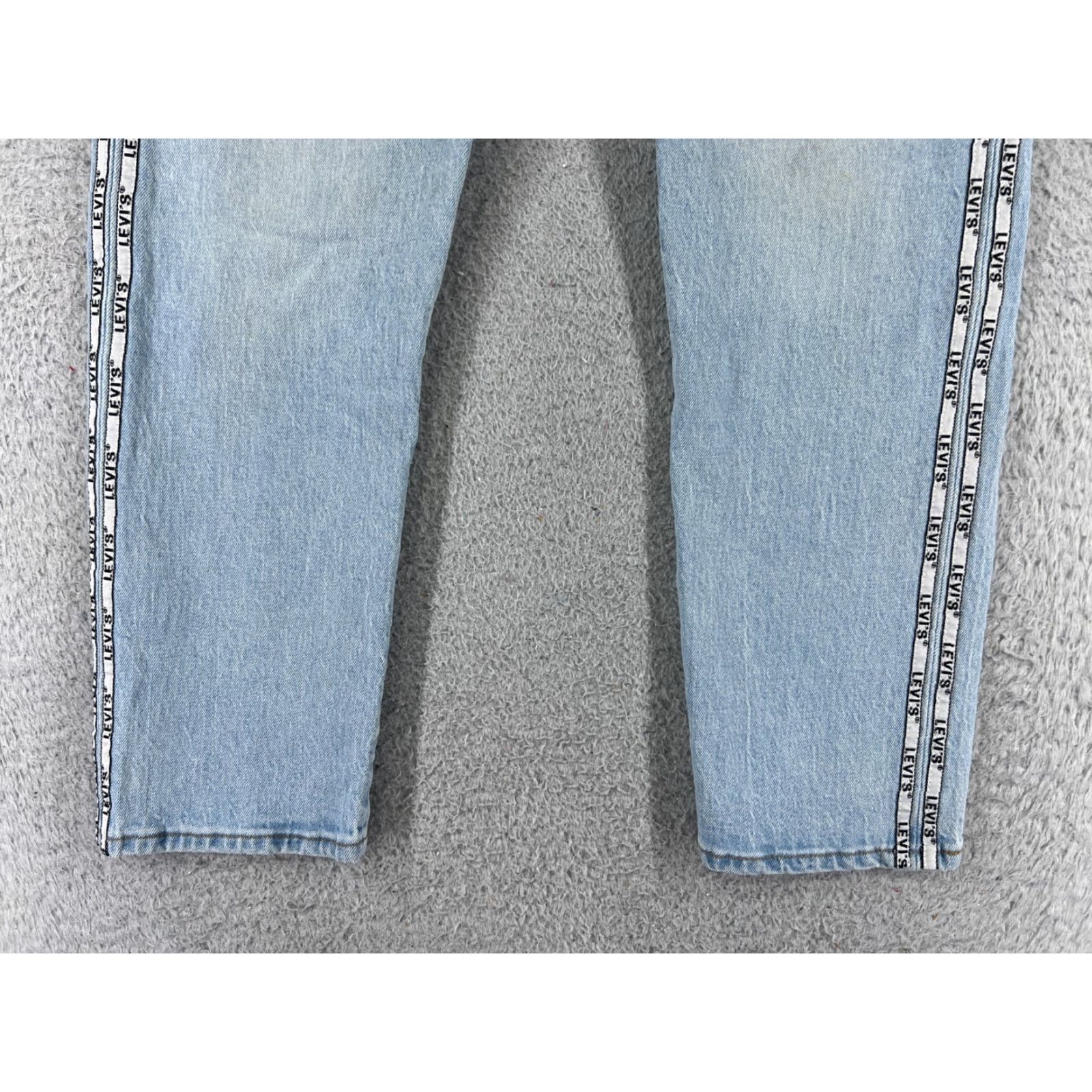 Levi's Levi's 501 Jeans Women's Blue Denim Skinny 32x25 Levi's 501 Series Retro Vintage-Style Button Fly Distressed Stretch Regular Five-Pocket Denim Pants Size 24" / US 00 / IT 34 - 2 Thumbnail