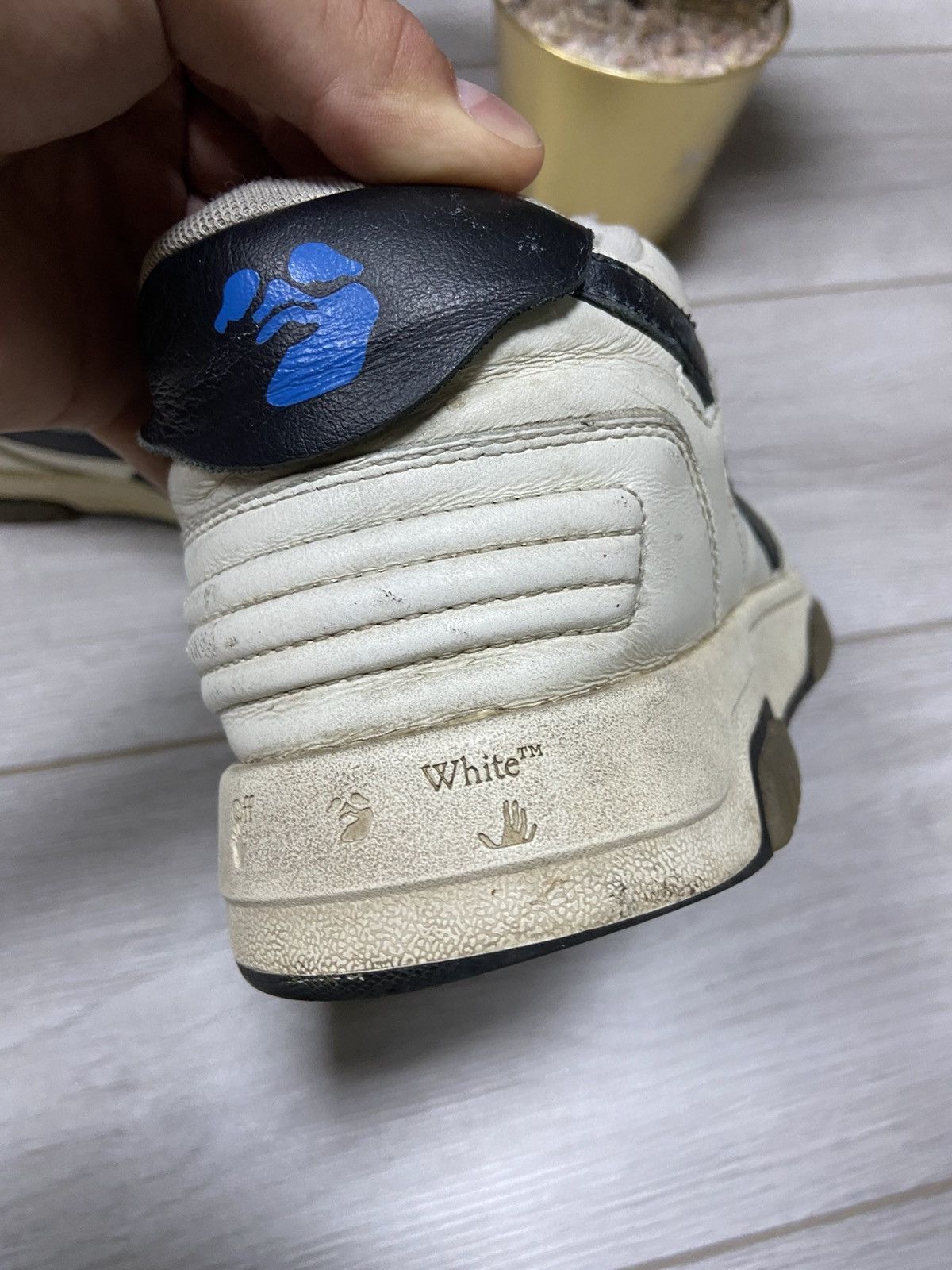 Off-White OFF WHITE Office leather Sneakers White arrow Size US 10 / EU 43 - 10 Thumbnail