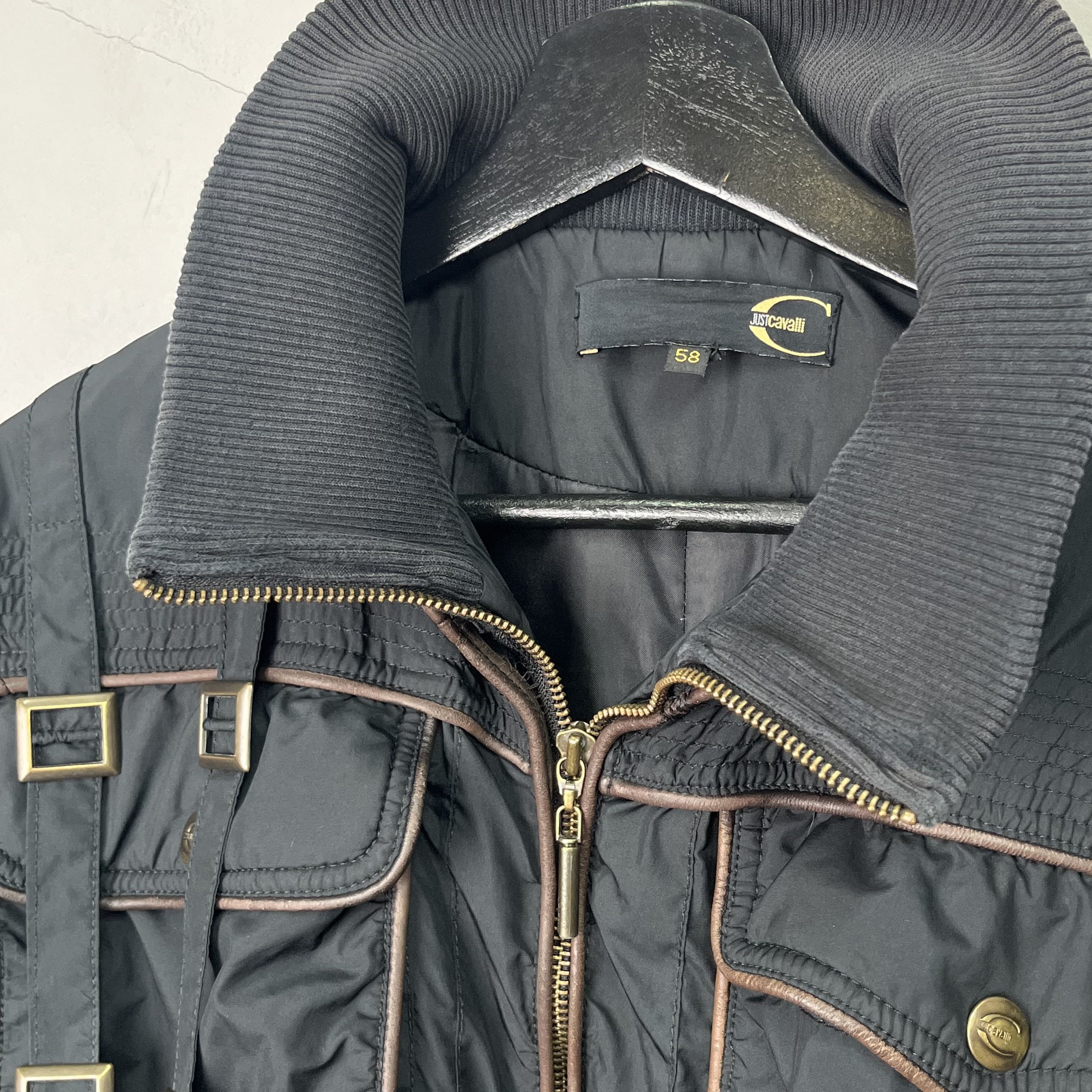 Roberto Cavalli Just Cavalli 00’s Parachute Bondage jacket Size US XXL / EU 58 / 5 - 14 Thumbnail