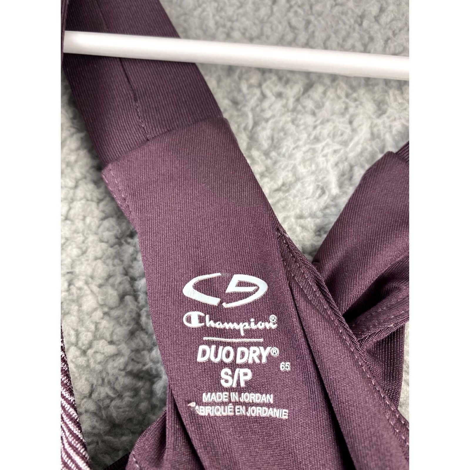 Champion Champion Active Tank Top Womens Size S Burgundy Fitted Sleeveless Logo Athletic Shirt Size S / US 4 / IT 40 - 3 Thumbnail