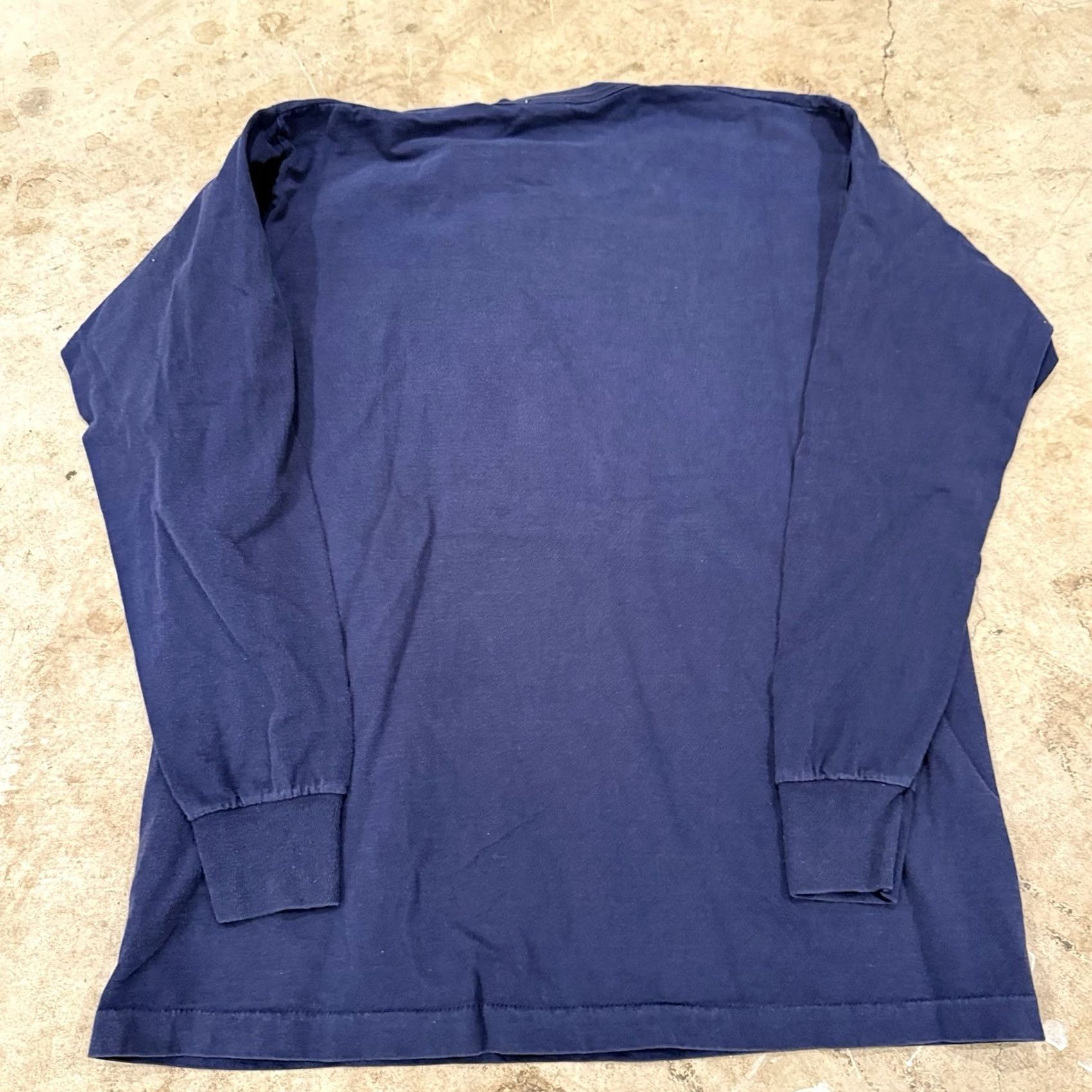Nike VINTAGE Nike Niketown Portland Marathon Shirt XL BLUE Long Sleeve Crew Neck Mens 1990s USA MARKINGS Size US XL / EU 56 / 4 - 2 Thumbnail