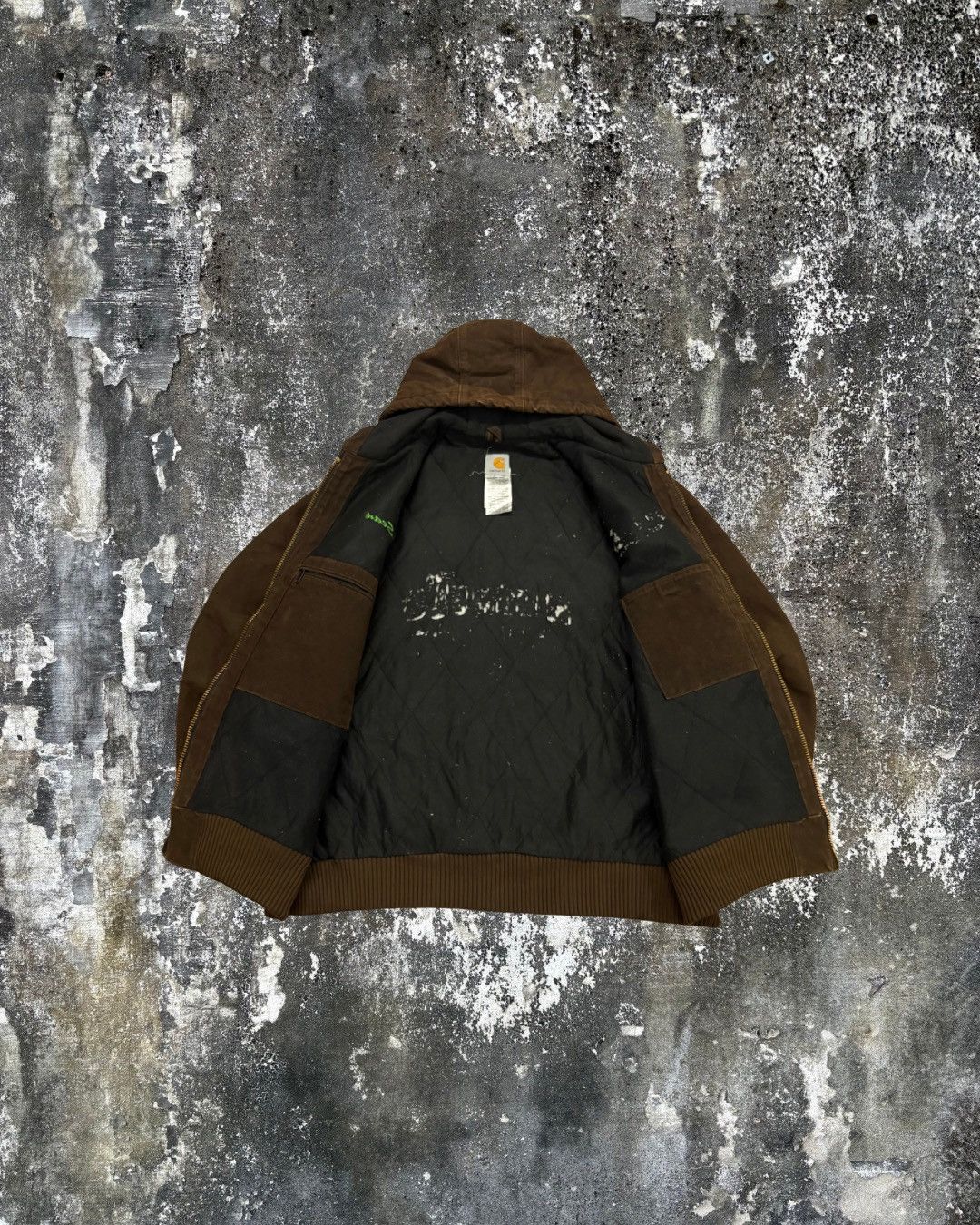 Carhartt Godsmack Dark Brown Carhartt Active Jacket - J130 DKB Size US XL / EU 56 / 4 - 4 Thumbnail