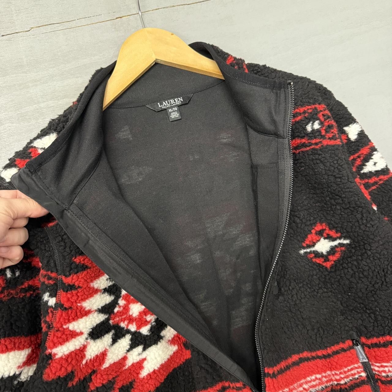 Lauren Ralph Lauren Lauren Ralph Lauren Aztec Fleece Jacket Women’s XL Size XL / US 12-14 / IT 48-50 - 5 Thumbnail