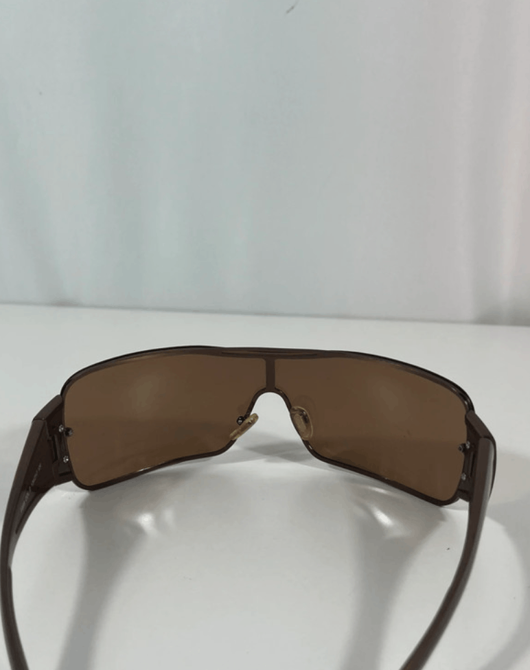 Prada PRADA Sunglasses Star Flame Wrap Shield Metal Size ONE SIZE - 4 Thumbnail