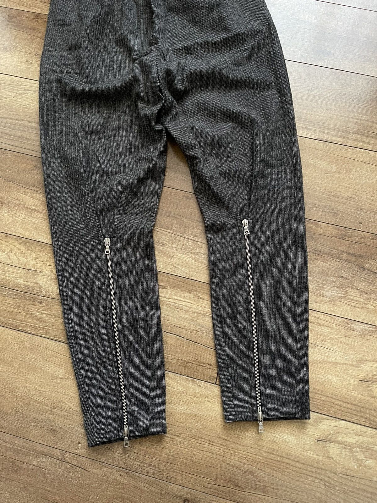 Dries Van Noten Dries Van Noten Wool Zip Pants Trousers Size US 36 / EU 52 - 4 Thumbnail