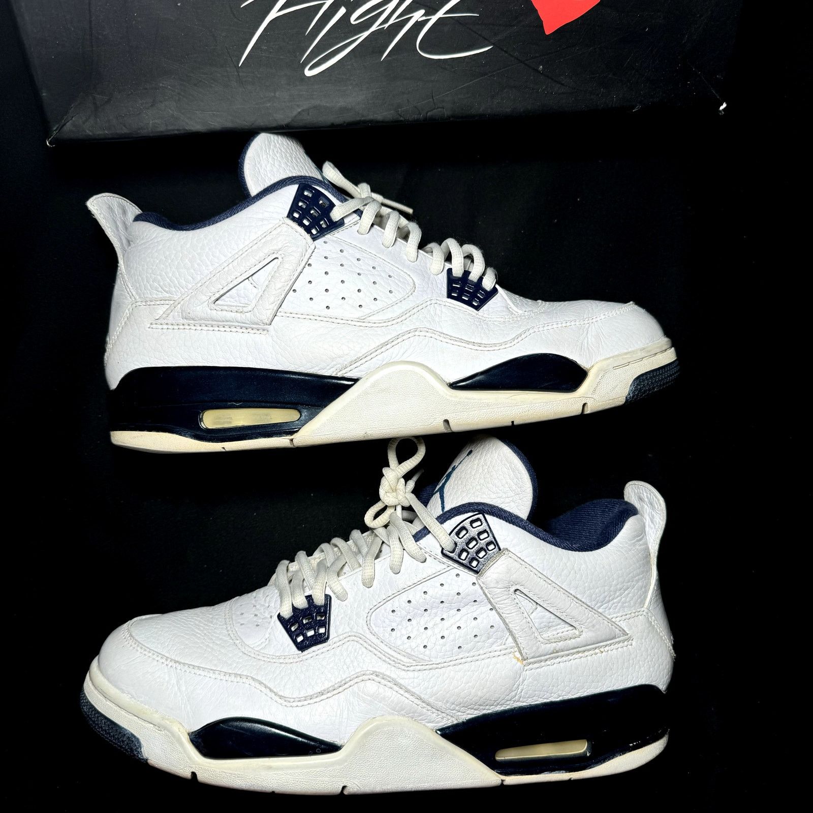Jordan Brand × Nike Size 11.5 - Nike Air Jordan 4 Retro LS Columbia Men's Shoes Size US 11.5 / EU 44-45 - 3 Thumbnail