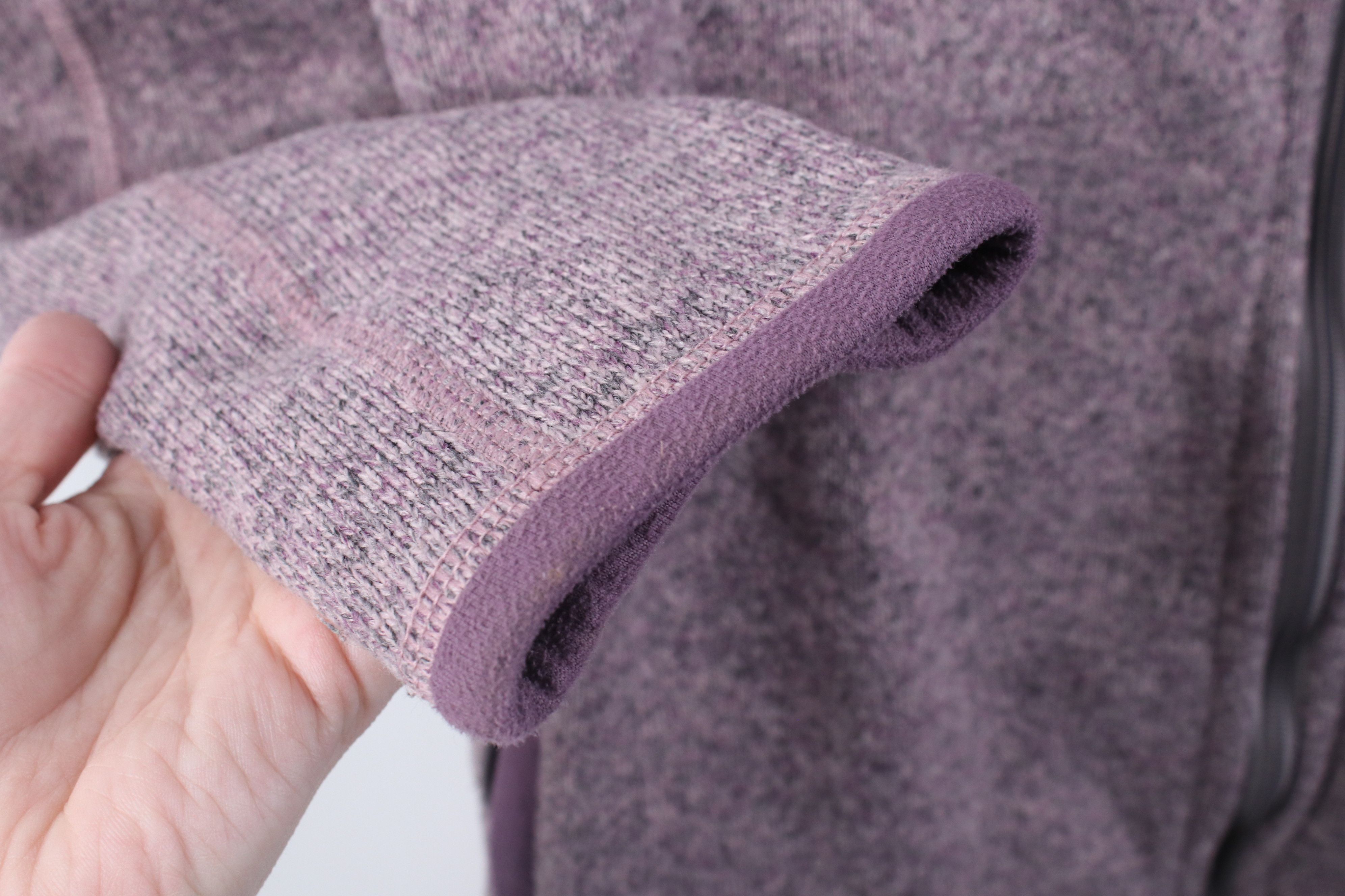 Patagonia Patagonia Out Better Sweater Full Zip Jacket Heather Purple Size L / US 10 / IT 46 - 7 Thumbnail