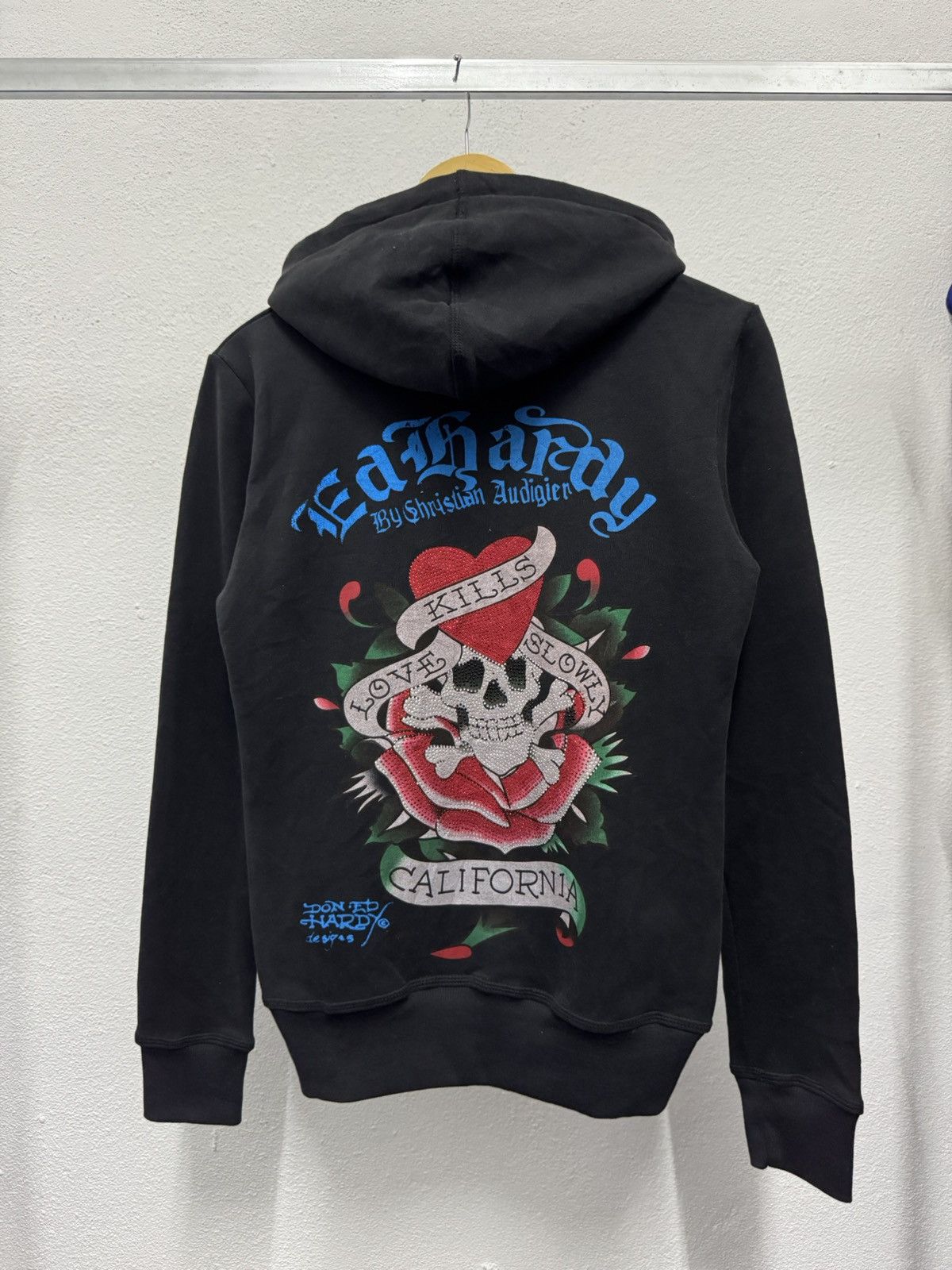 Ed Hardy Y2k Ed Hardy zip up Hoodie Size L / US 10 / IT 46 - 4 Thumbnail