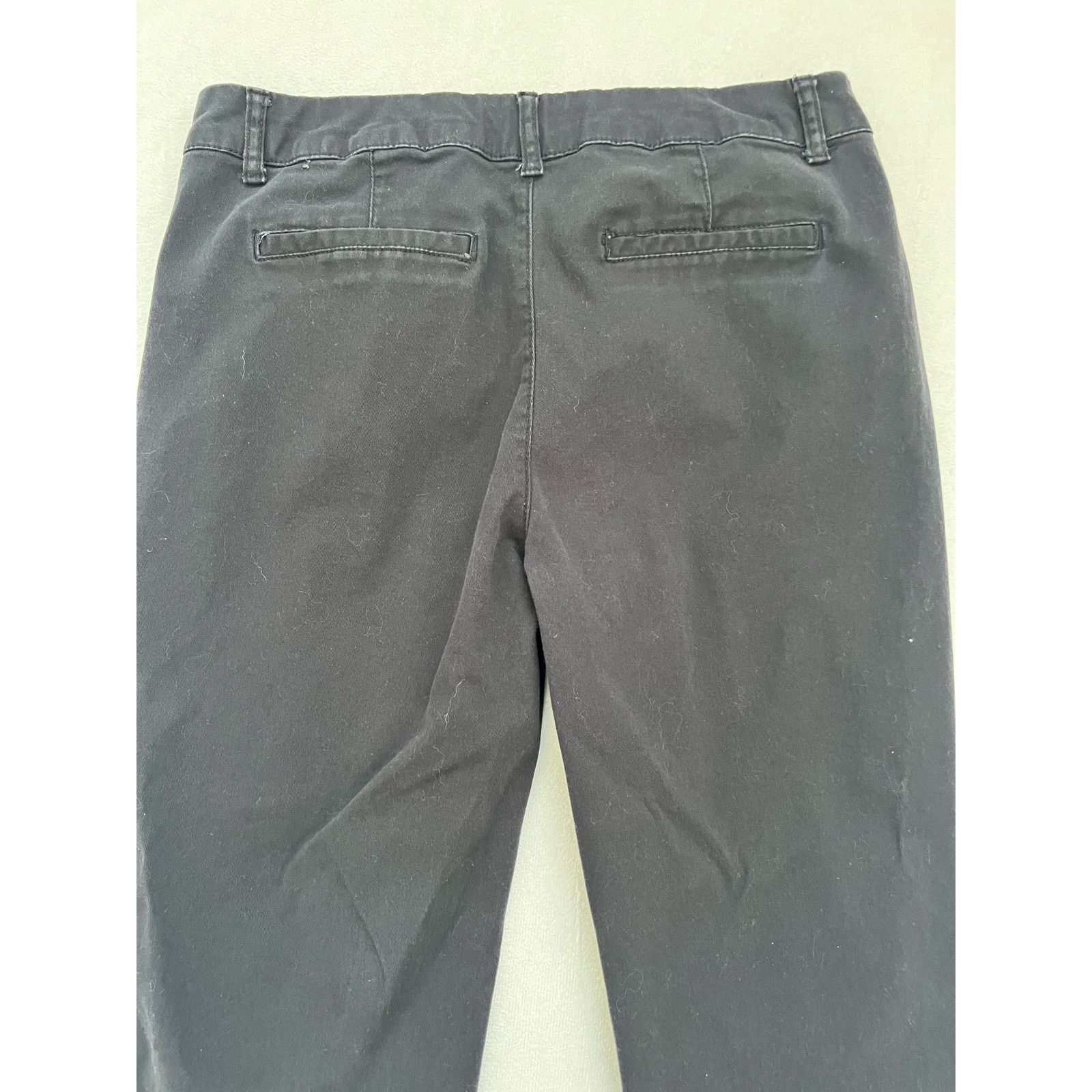 Aeropostale Aeropostale Mid-Rise Straight Leg Black Pants Size 8 Regular Size 30" / US 8 / IT 44 - 5 Thumbnail