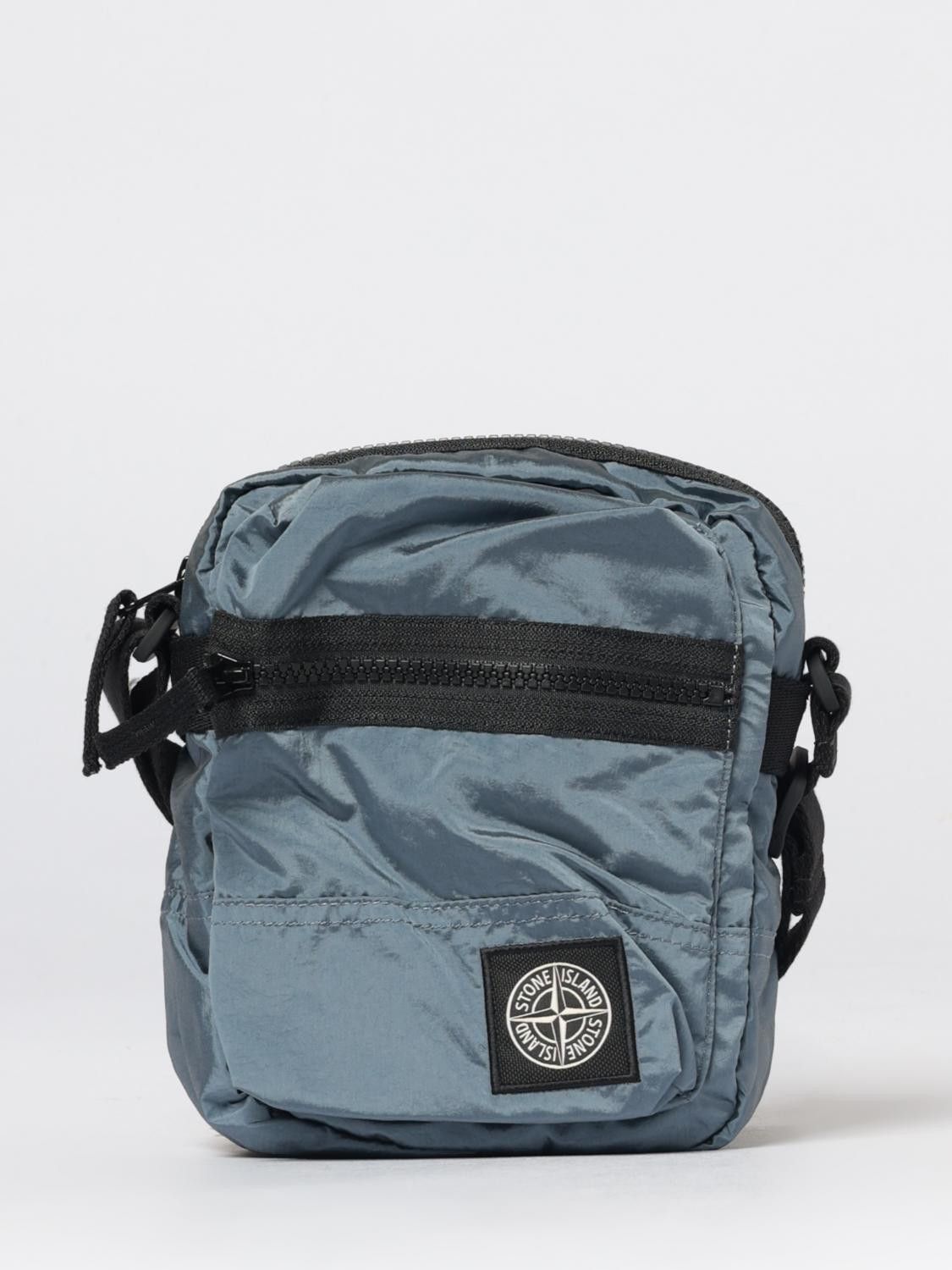 Stone Island Stone Island Shoulder Bag Men Blue Size ONE SIZE - 1 Thumbnail