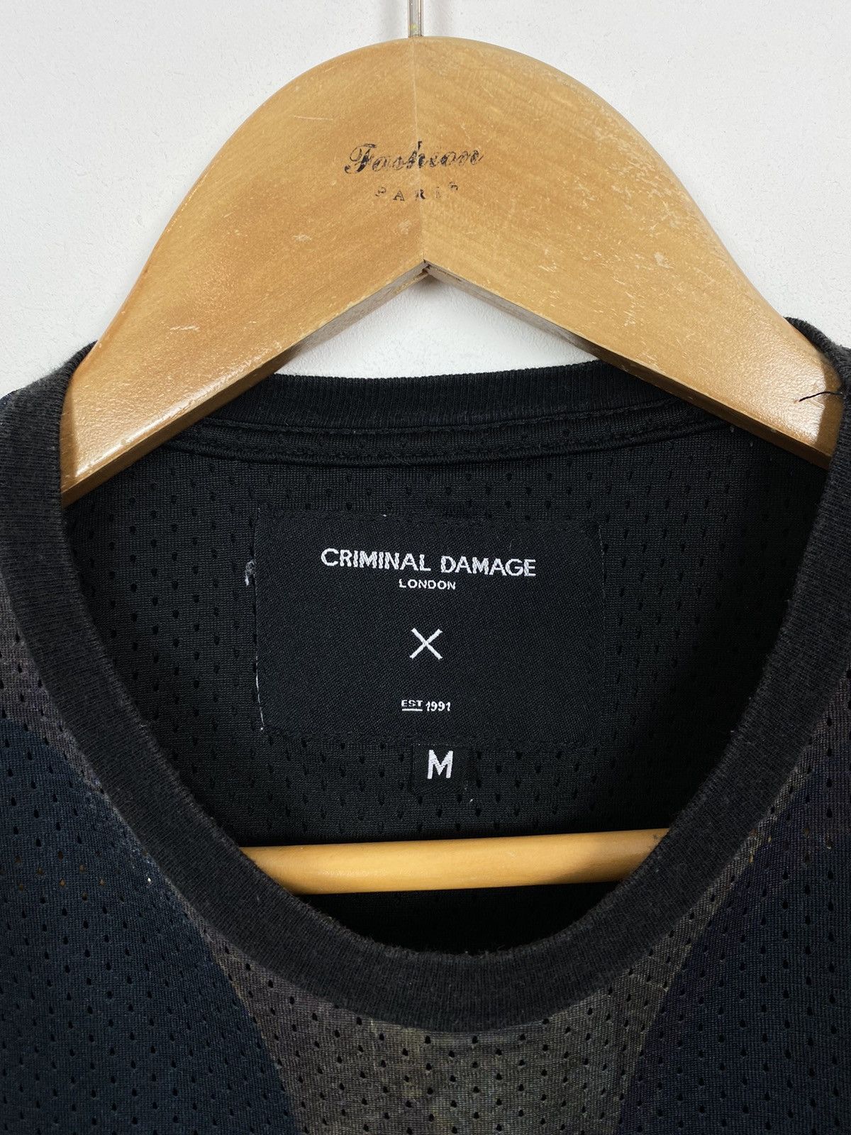 Criminal Damage Criminal Damage Romans Short Sleeve T Shirt Size M Black Top Size US M / EU 48-50 / 2 - 6 Thumbnail