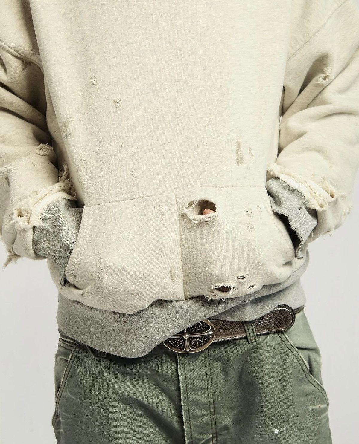 Other UNDS ‘Two Tone Afterhood Hoodie’ Size US L / EU 52-54 / 3 - 7 Thumbnail
