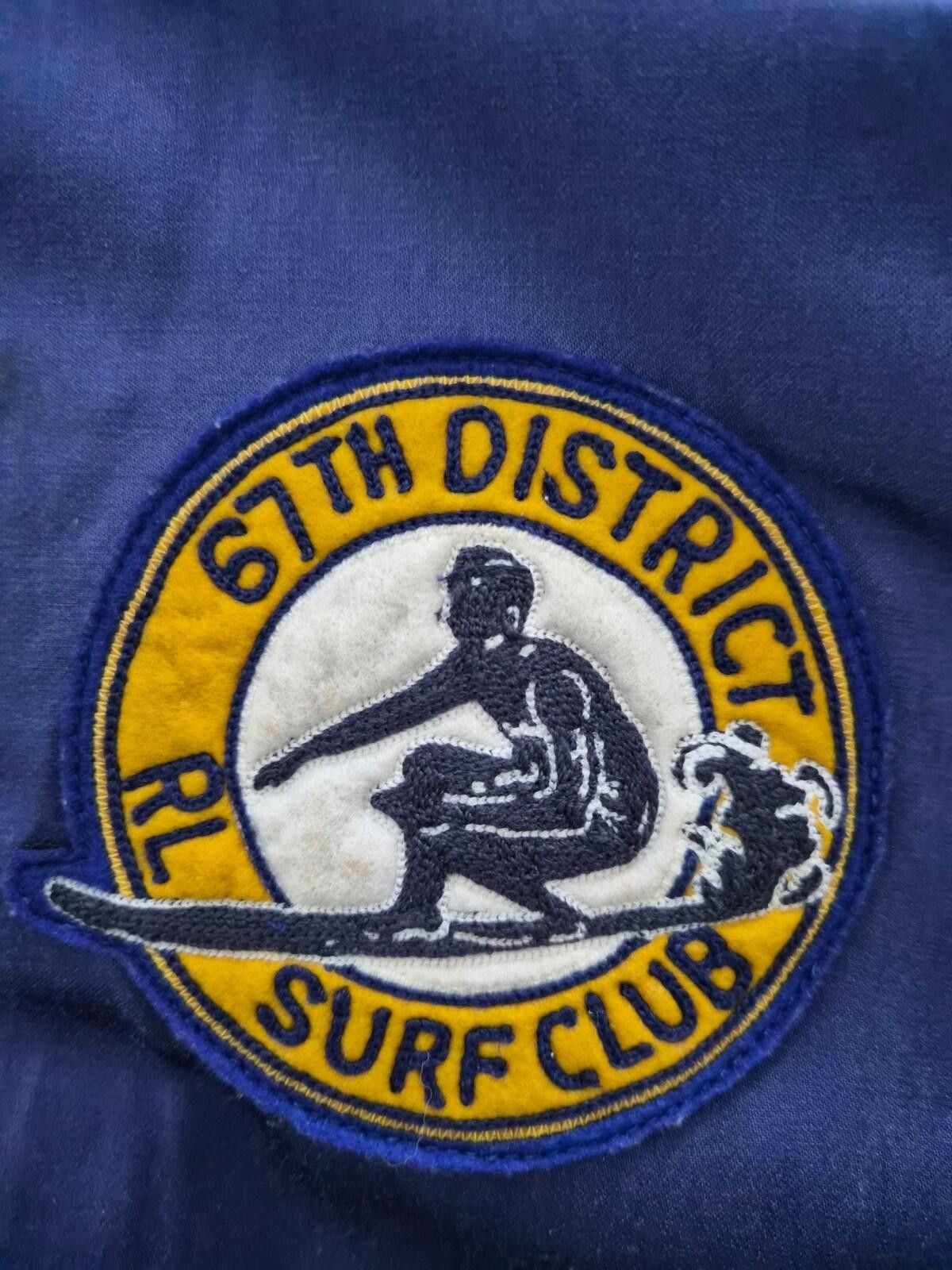Polo Ralph Lauren Polo Ralph Lauren 67th District Satin Bomber Jacket M Blue Size US M / EU 48-50 / 2 - 2 Thumbnail