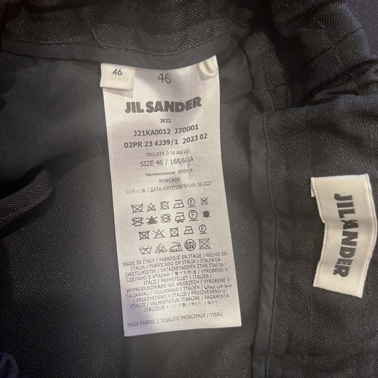 Jil Sander Jil Sander Technical Gabardine Tapered Trousers - Size 46 IT Size US 32 / EU 48 - 6 Thumbnail