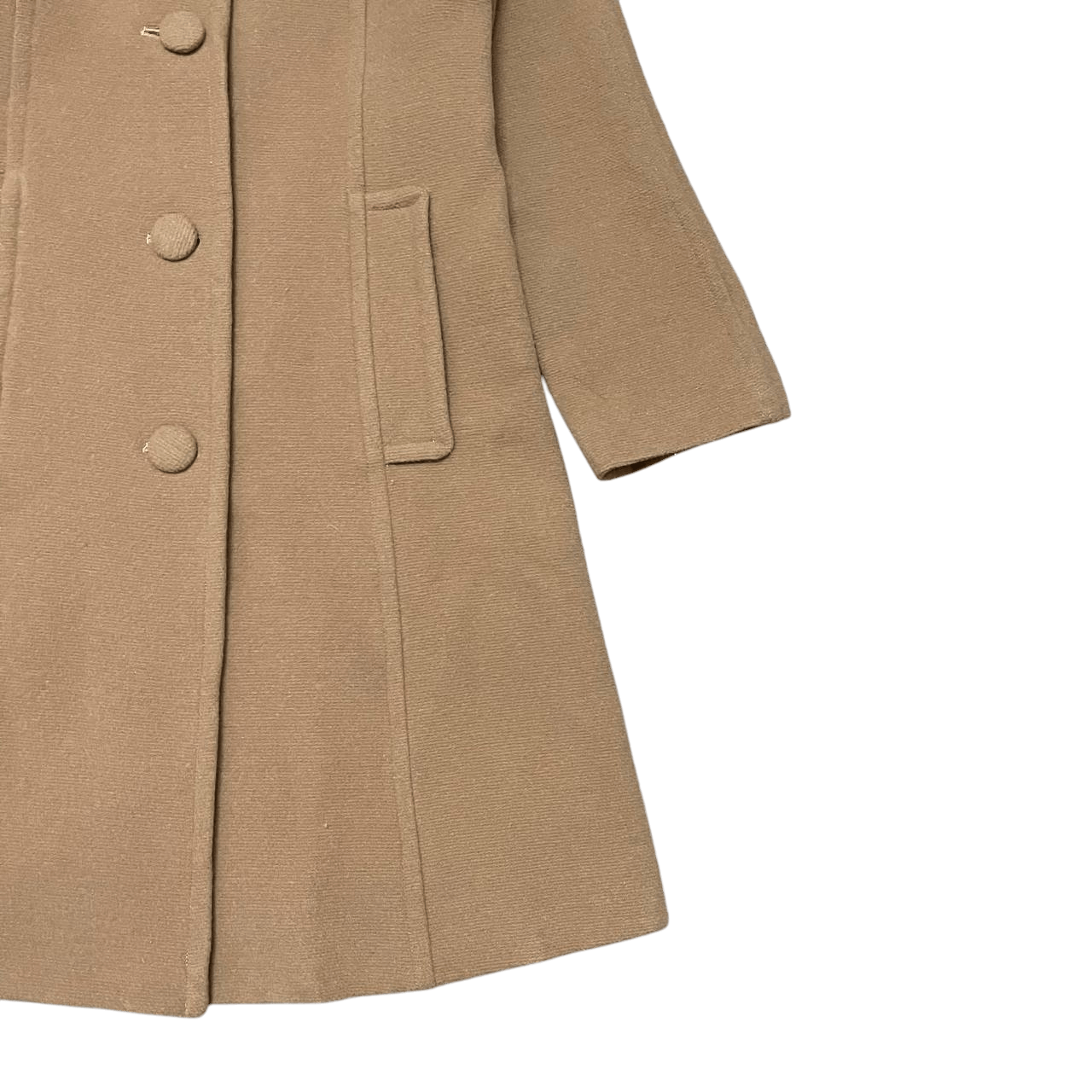 Japanese Brand Vintage A.O. Atsuki Onishi Wool Coat Size S / US 4 / IT 40 - 4 Thumbnail