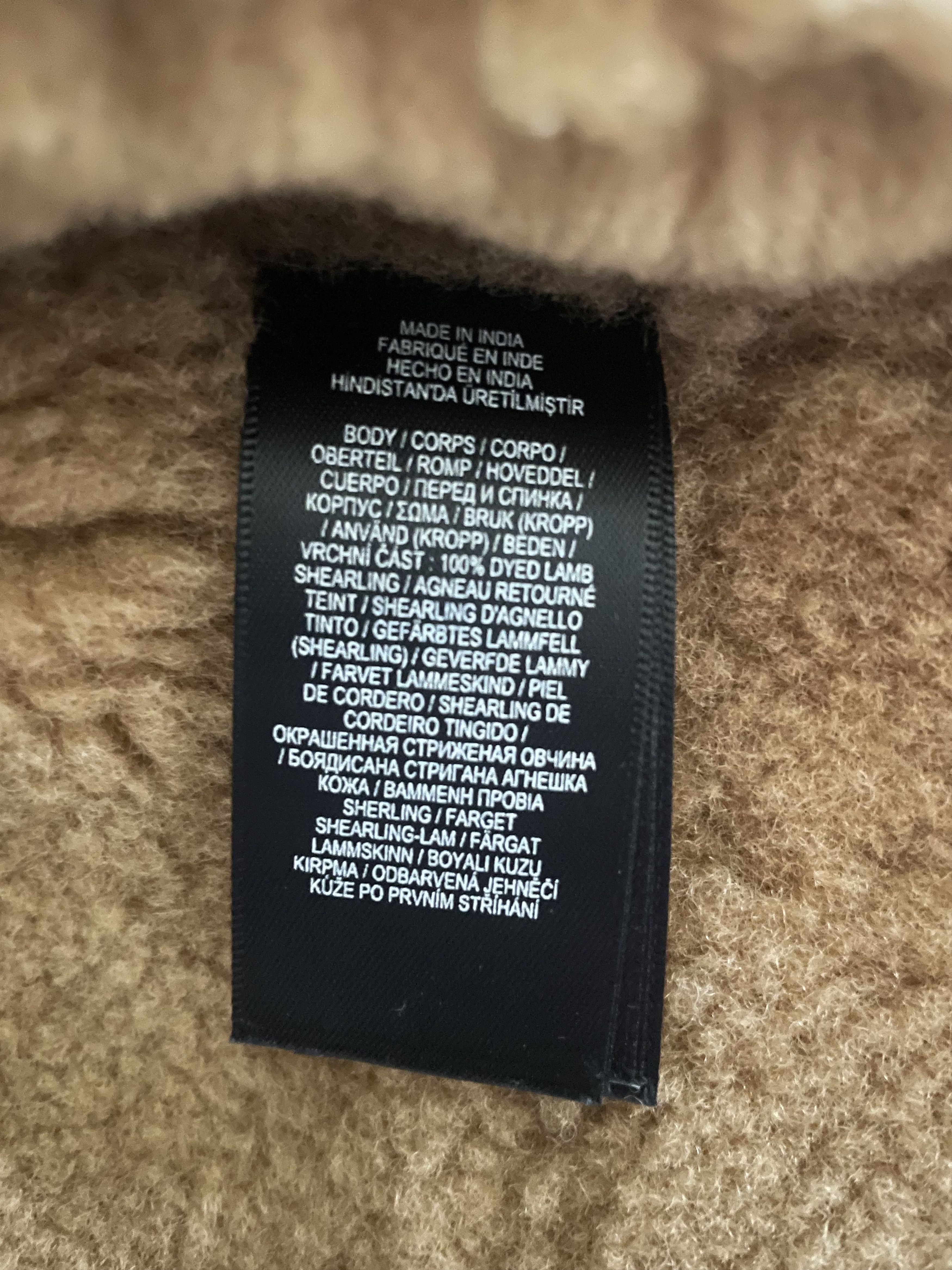 RRL Ralph Lauren Ralph Lauren RRL sheepskin shearling leather Size US M / EU 48-50 / 2 - 11 Thumbnail