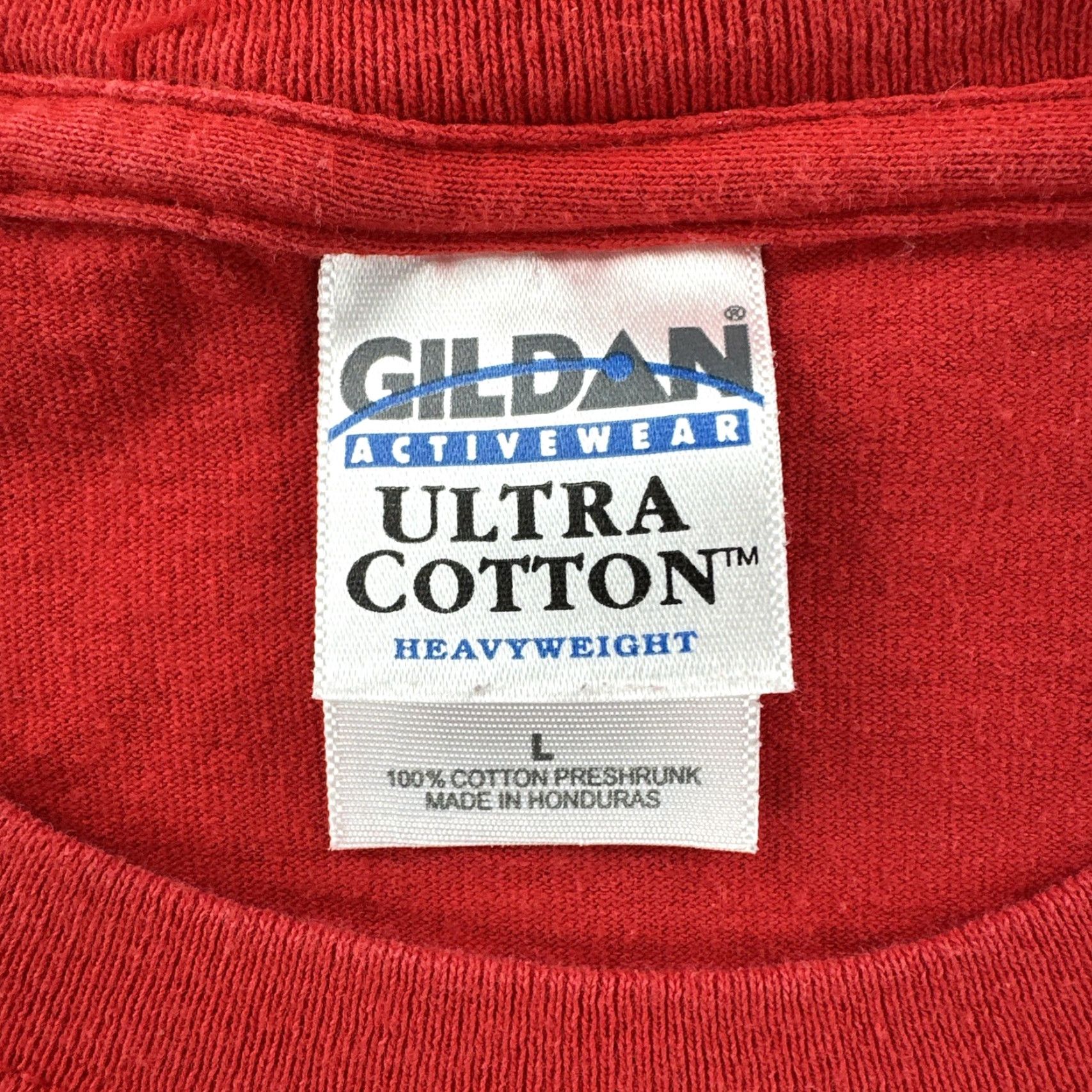 Gildan VINTAGE Gildan T-Shirt Red Adult Large Dixon New Mexico USA Premium Wines La Chiripada Shirts Mens Size US L / EU 52-54 / 3 - 7 Thumbnail