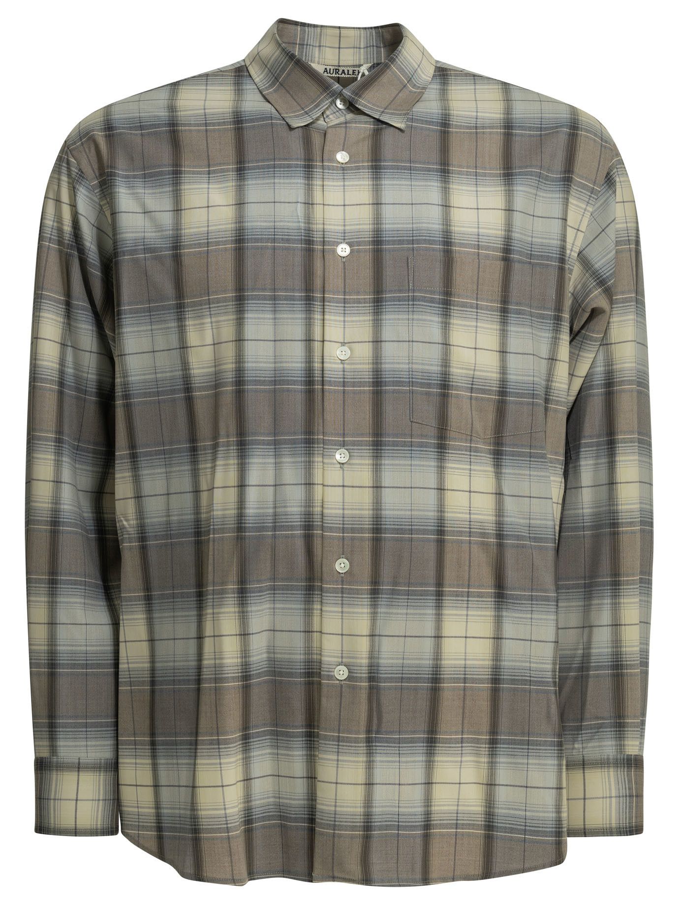Auralee Auralee Casual Wool Shirt tag size 4 Men - USA Duties Paid Size US XL / EU 56 / 4 - 1 Thumbnail