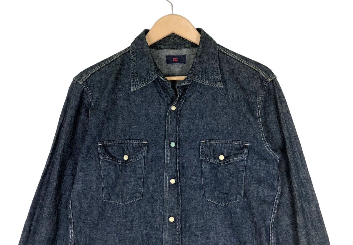 45rpm R by 45 Rpm Western Denim Shirt Size US M / EU 48-50 / 2 - 4 Thumbnail