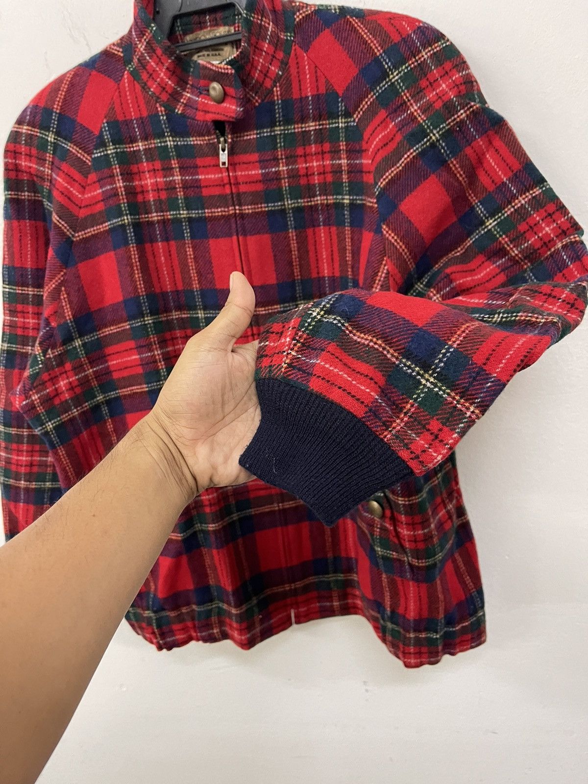 Pendleton × Vintage Vintage Pendleton Plaid Wool Jacket Size US L / EU 52-54 / 3 - 5 Thumbnail