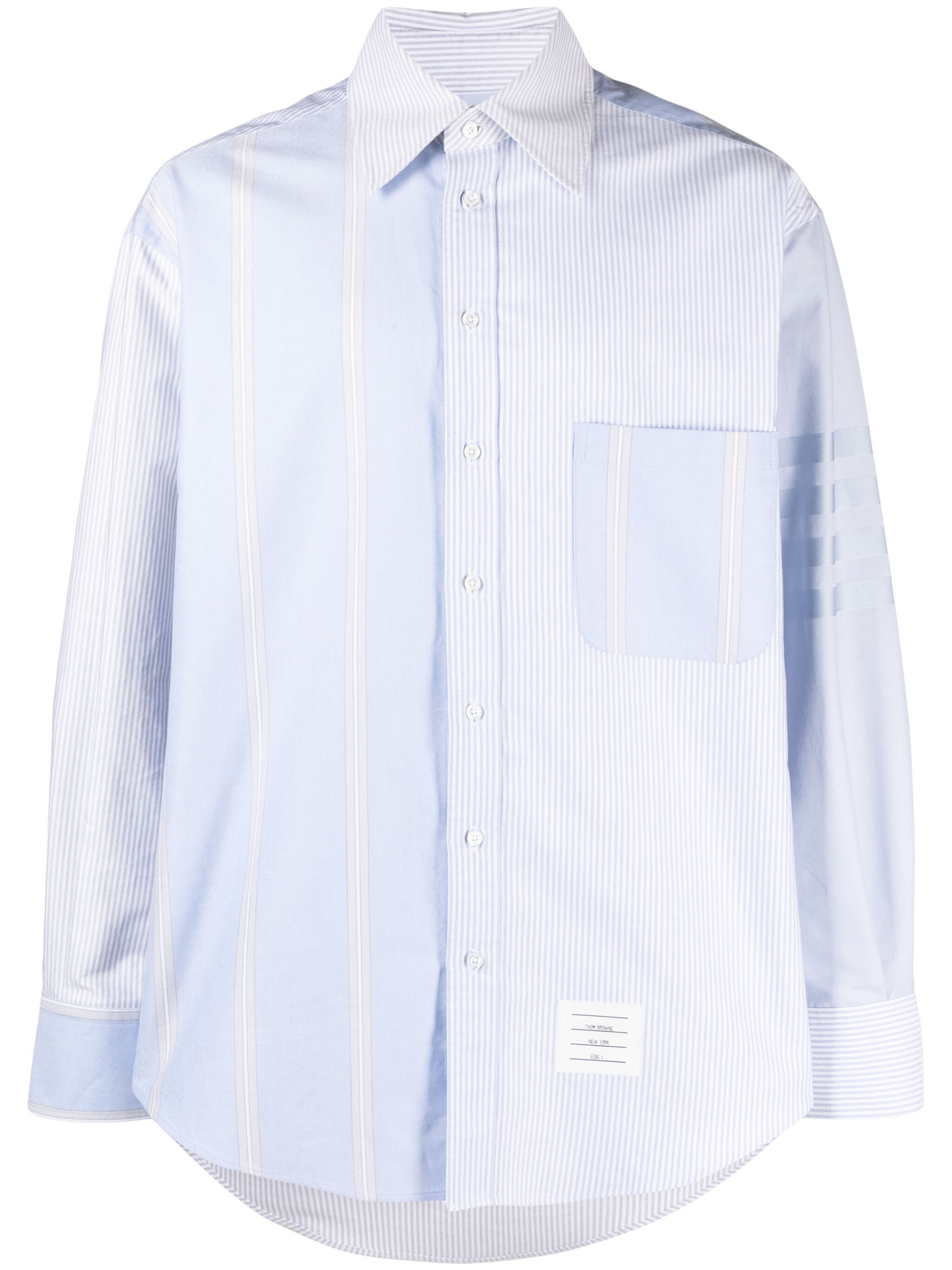 o1s22i1n1224 Oversized Shirt in Light Blue