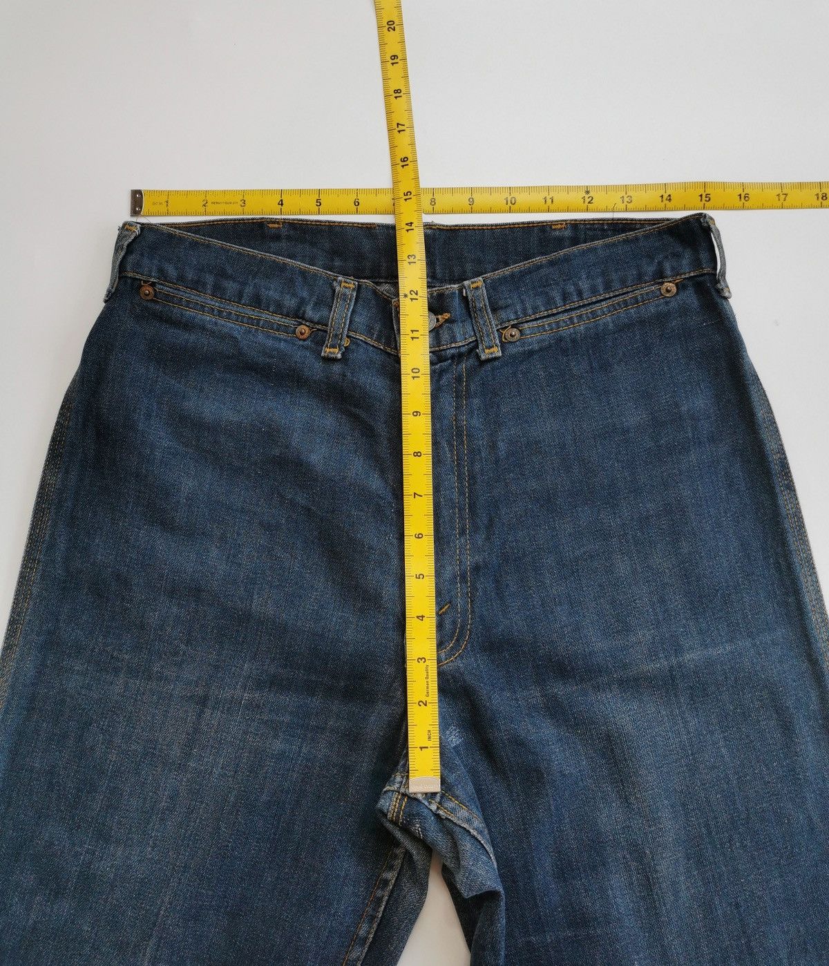 Levi's Flared Vintage 70s Levis Fresh Produce Hippie Jeans Size US 30 / EU 46 - 15 Thumbnail