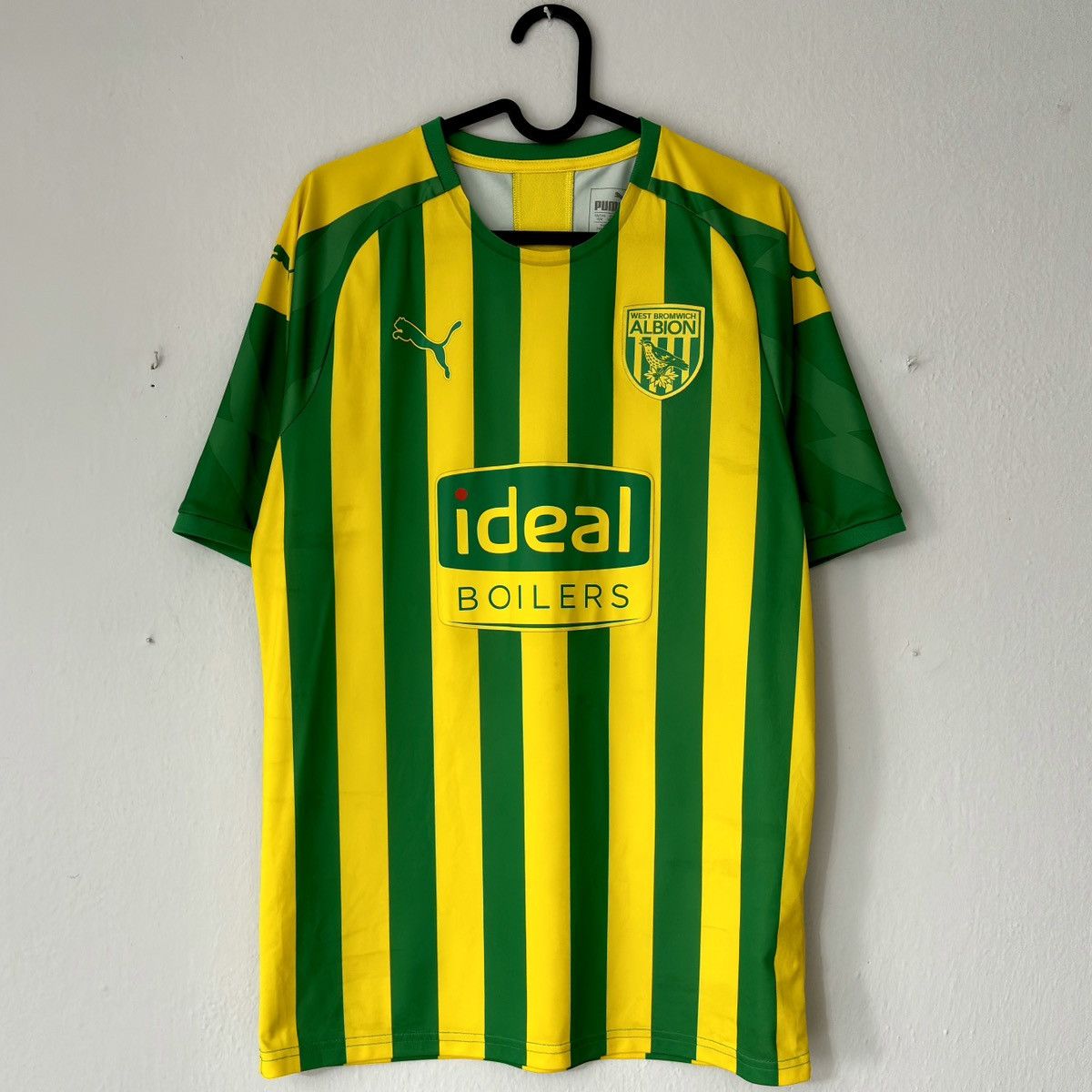 Puma 2019 2020 West Bromwich Albion Puma Away Kit Soccer Jersey Size US XXL / EU 58 / 5 - 3 Thumbnail