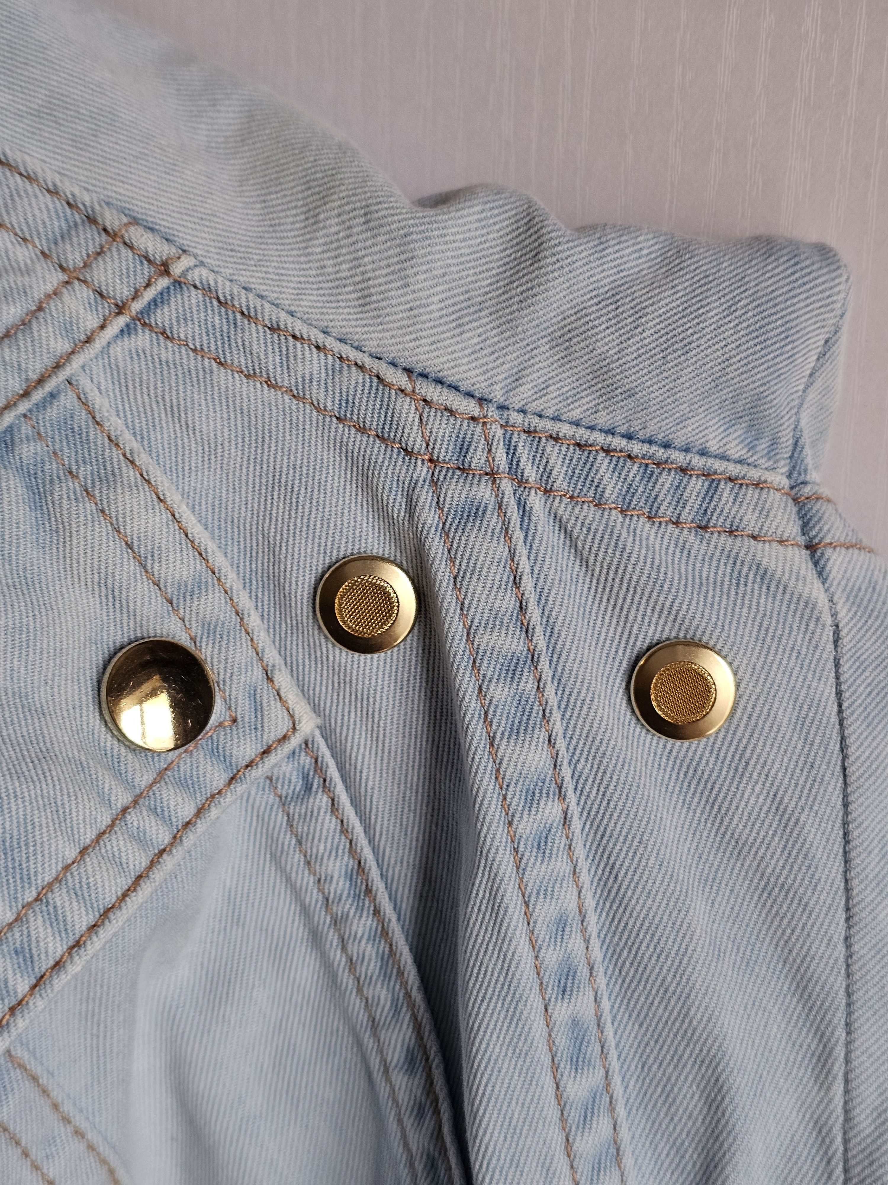 Balmain Balmain Men's Denim Shirt Size like M Size US M / EU 48-50 / 2 - 3 Thumbnail