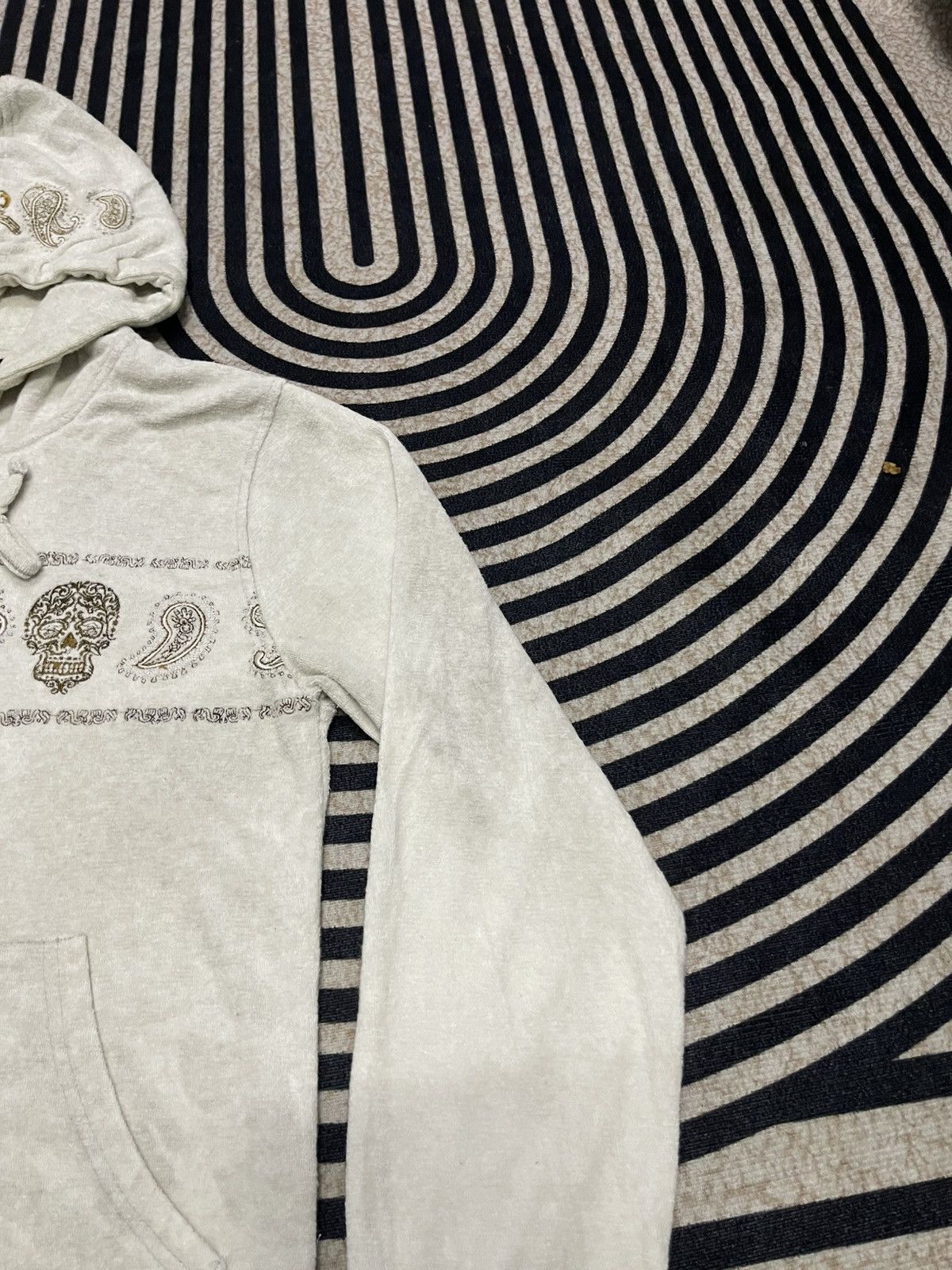 291295=Homme 2000s 291295=HOMME SKULL FLEECE ZIPPER HOODIE RARE Size US S / EU 44-46 / 1 - 9 Thumbnail