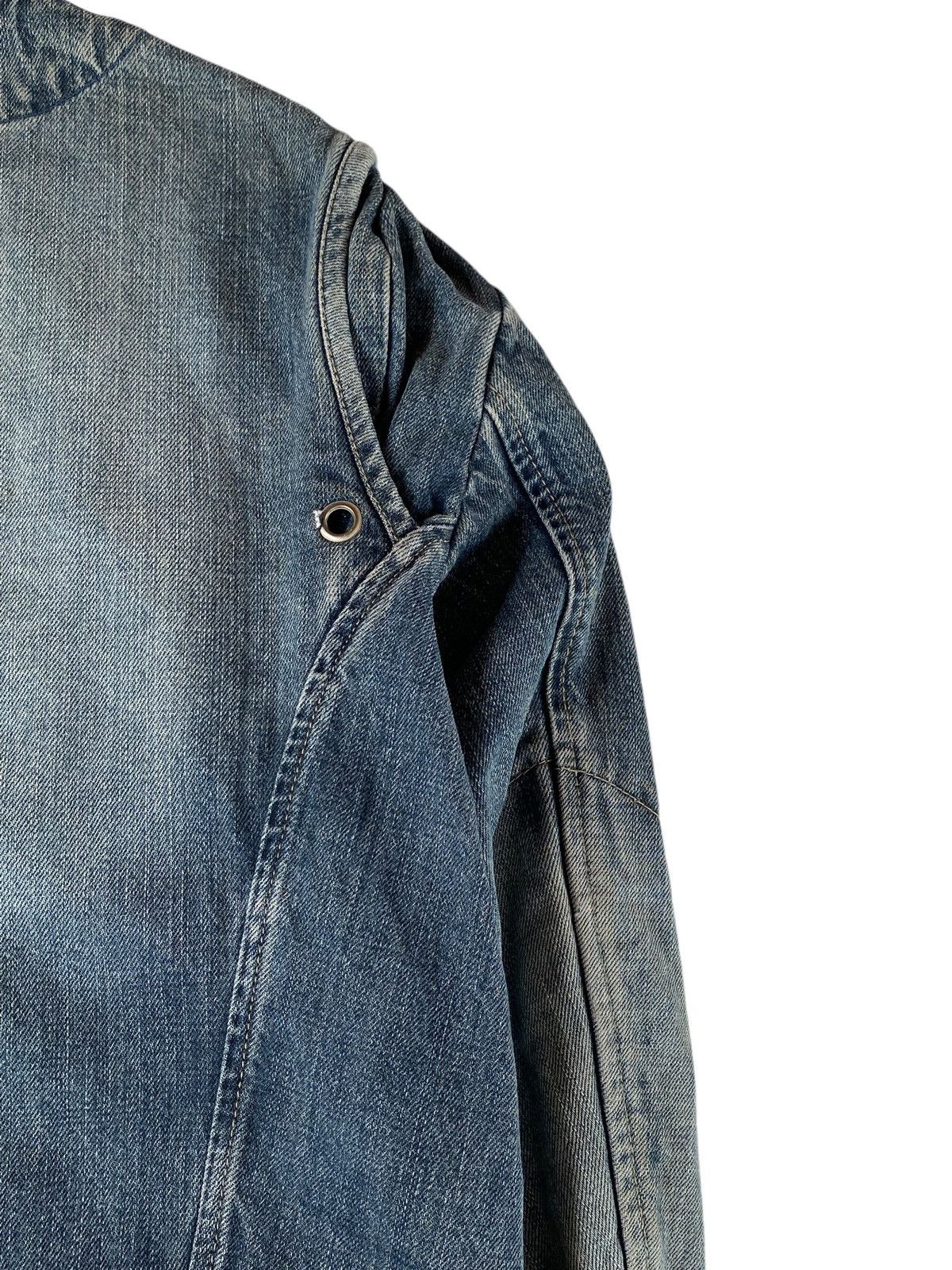 Vintage Vtg Style Mart Denim Jacket Zip Up Flared Size US M / EU 48-50 / 2 - 7 Thumbnail