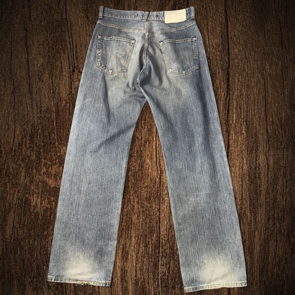 Edwin Vintage 90s Wide Leg Edwin 405xv Denim Size US 32 / EU 48 - 2 Thumbnail