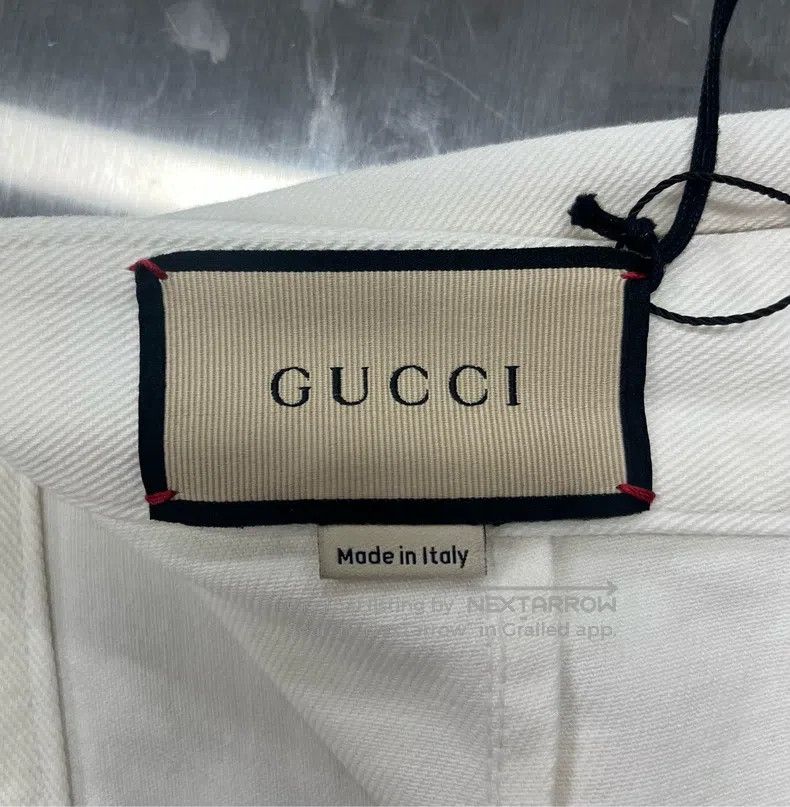 Gucci Gucci Beige horse buckle zipper skirt Size 26" / US 2 / IT 38 - 4 Thumbnail
